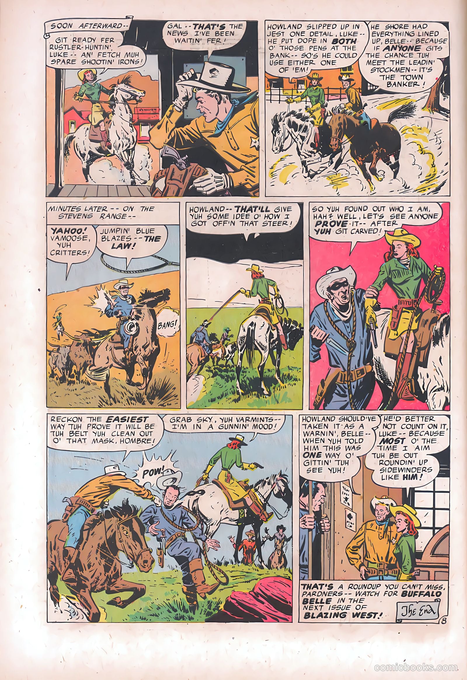 Blazing West #18 — page 48 of 52