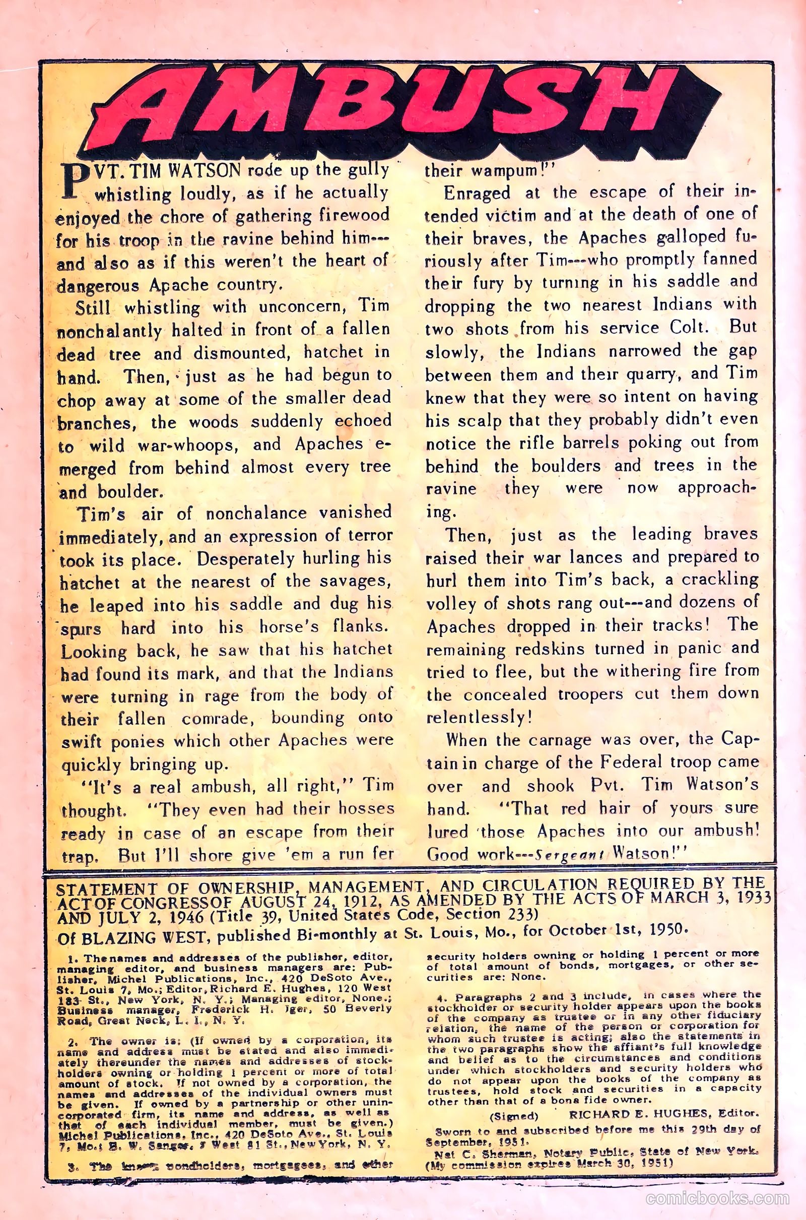 Blazing West #19 — page 18 of 36