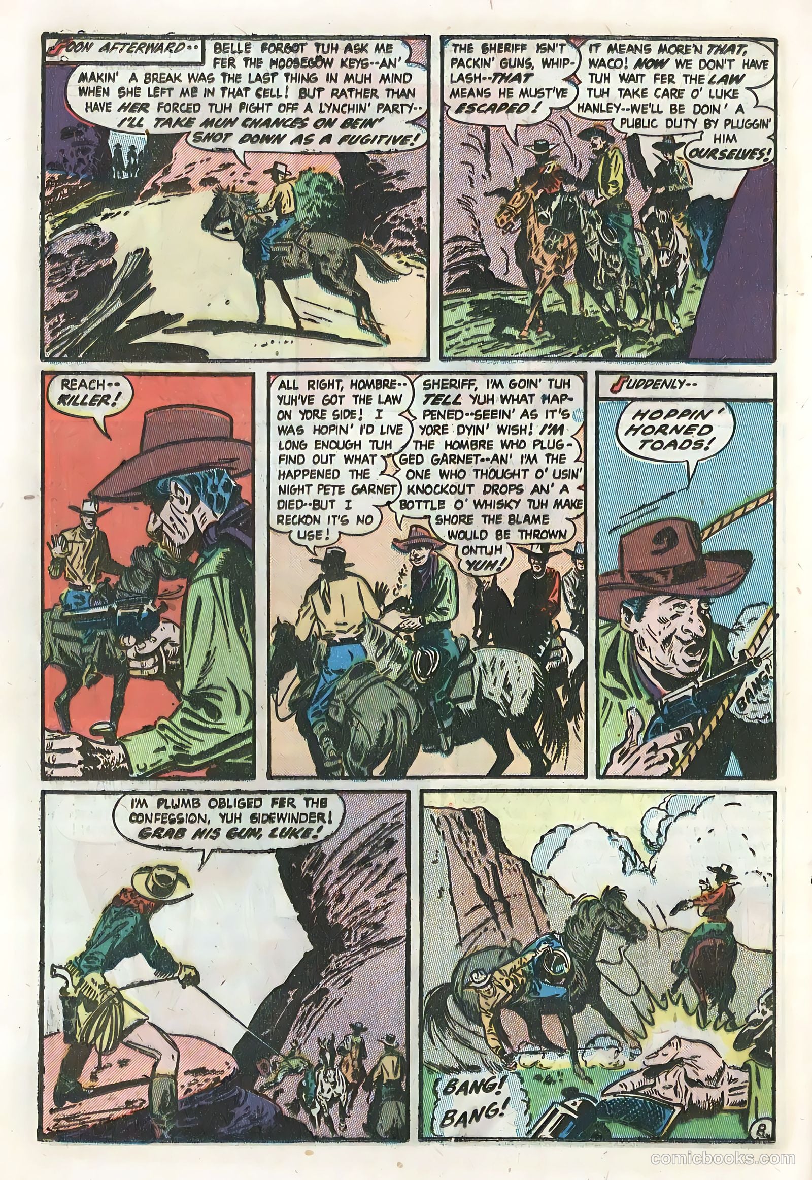Blazing West #20 — page 22 of 36
