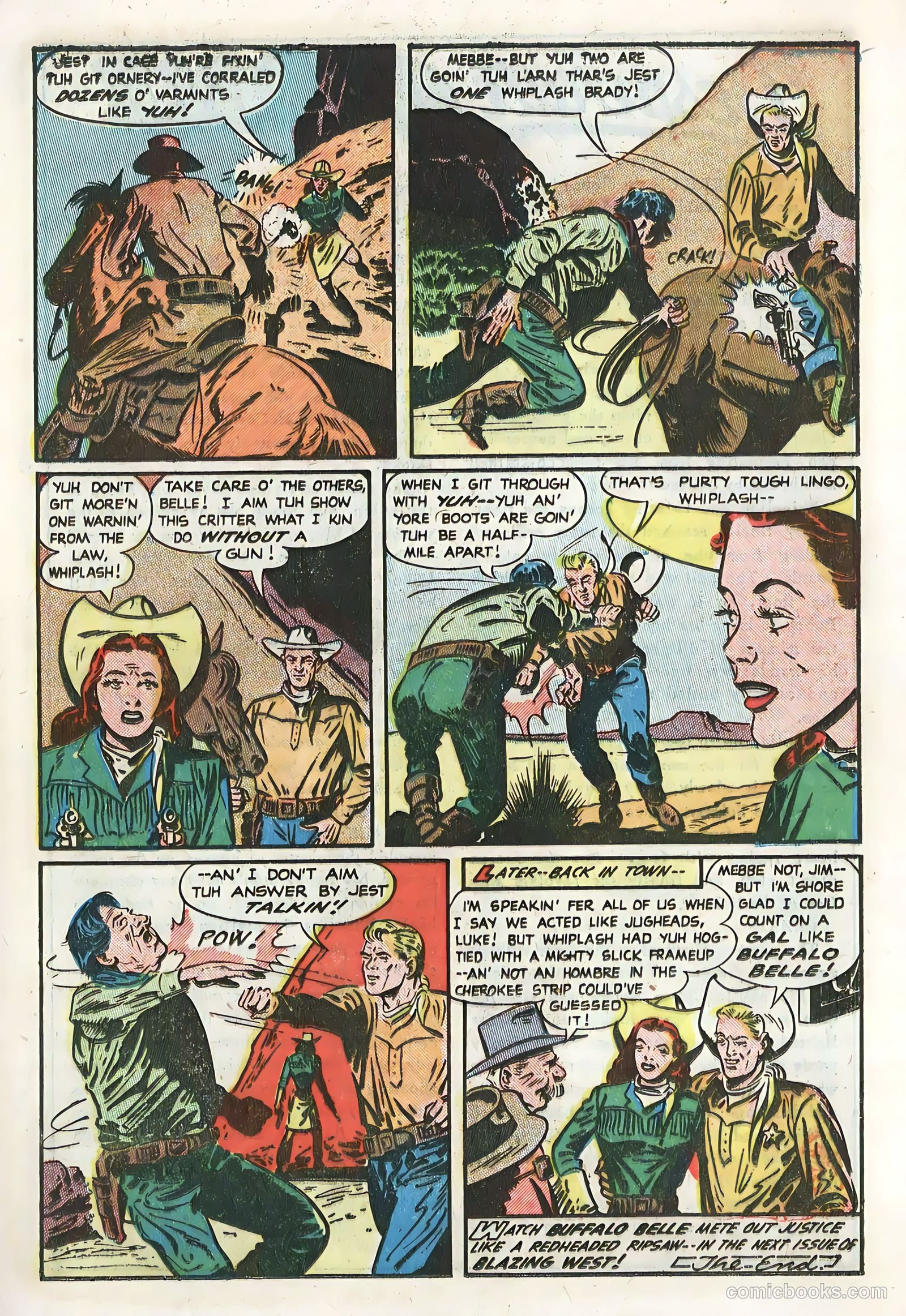 Blazing West #20 — page 23 of 36
