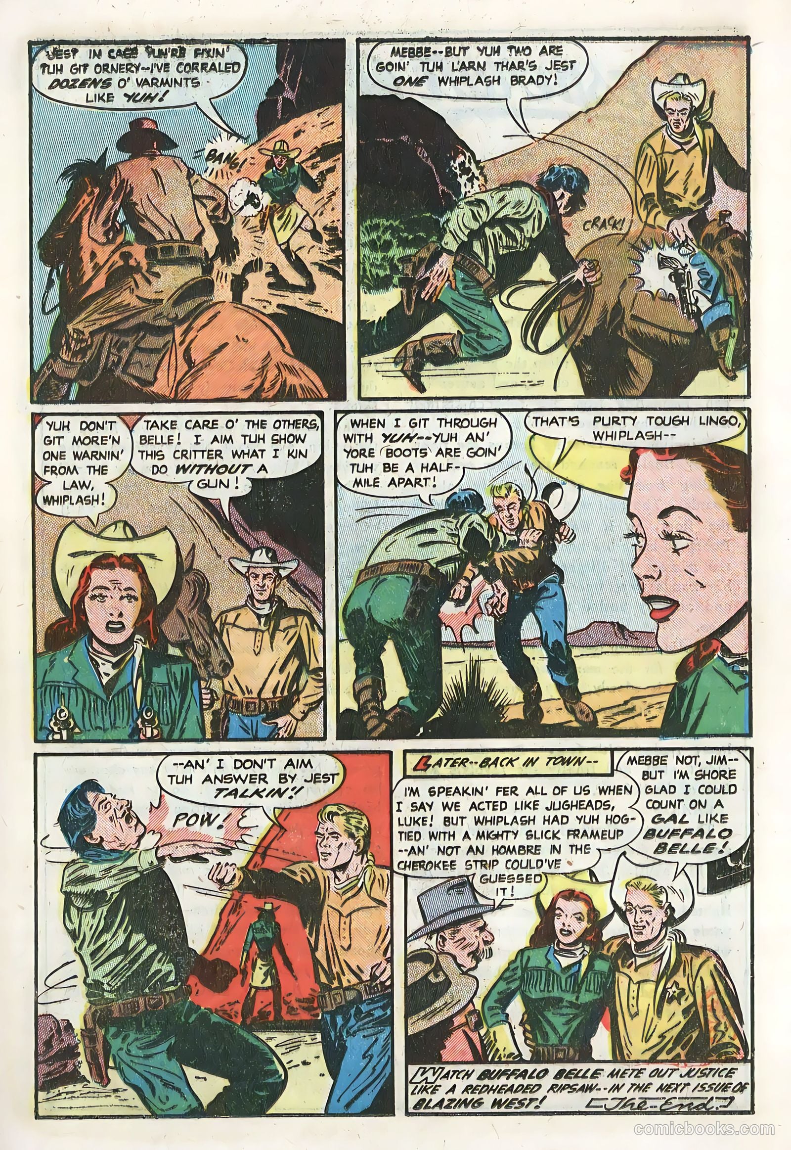 Blazing West #20 — page 23 of 36
