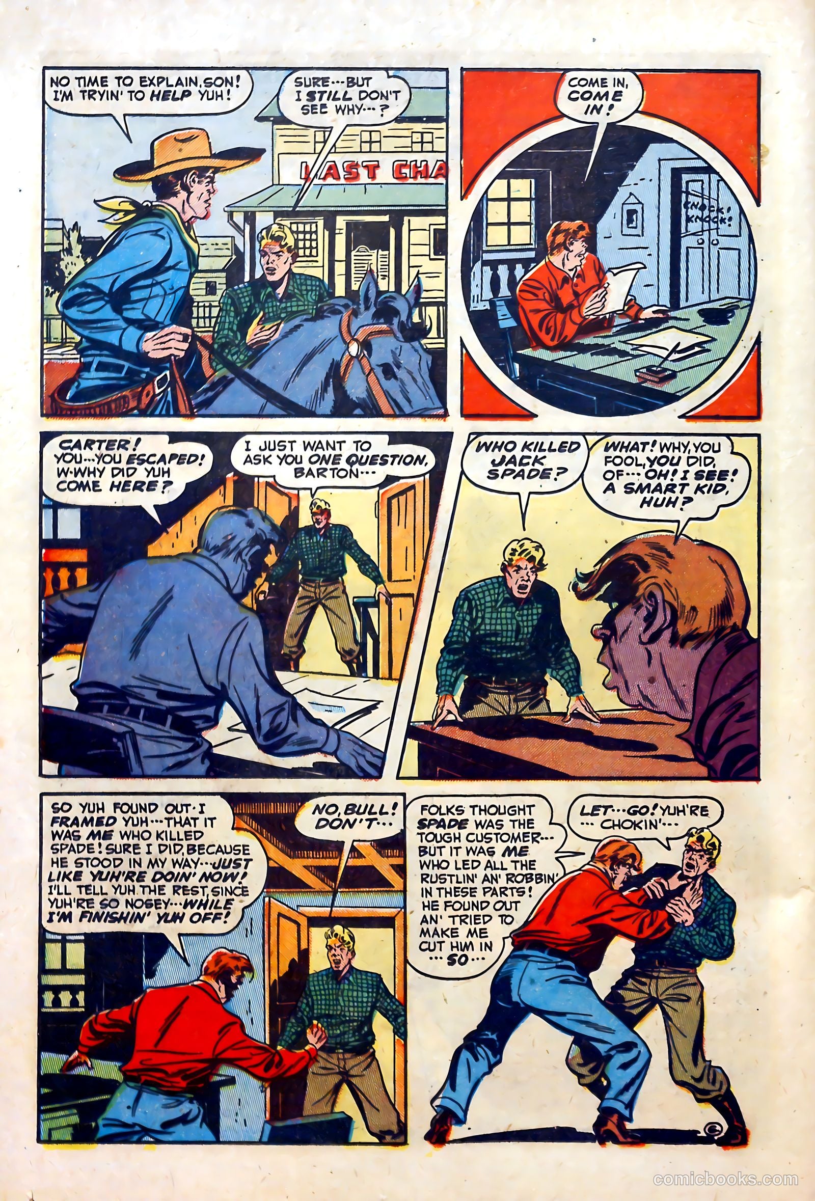Blazing West #5 — page 38 of 53