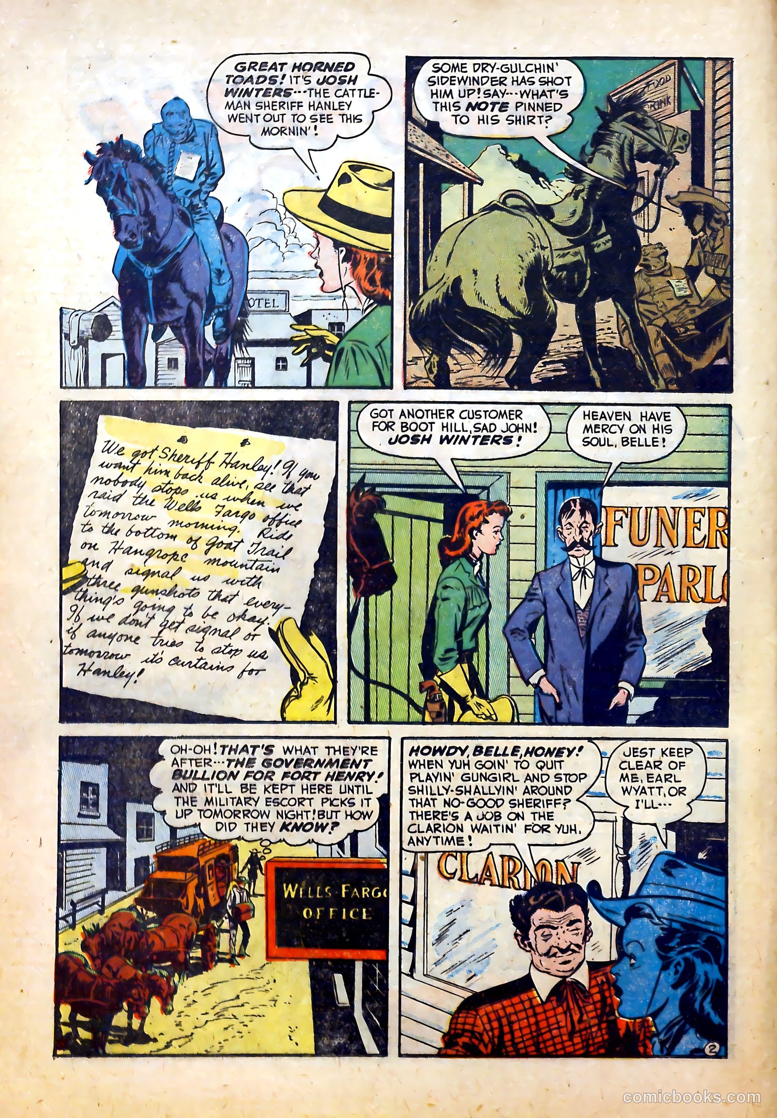 Blazing West #6 — page 16 of 52
