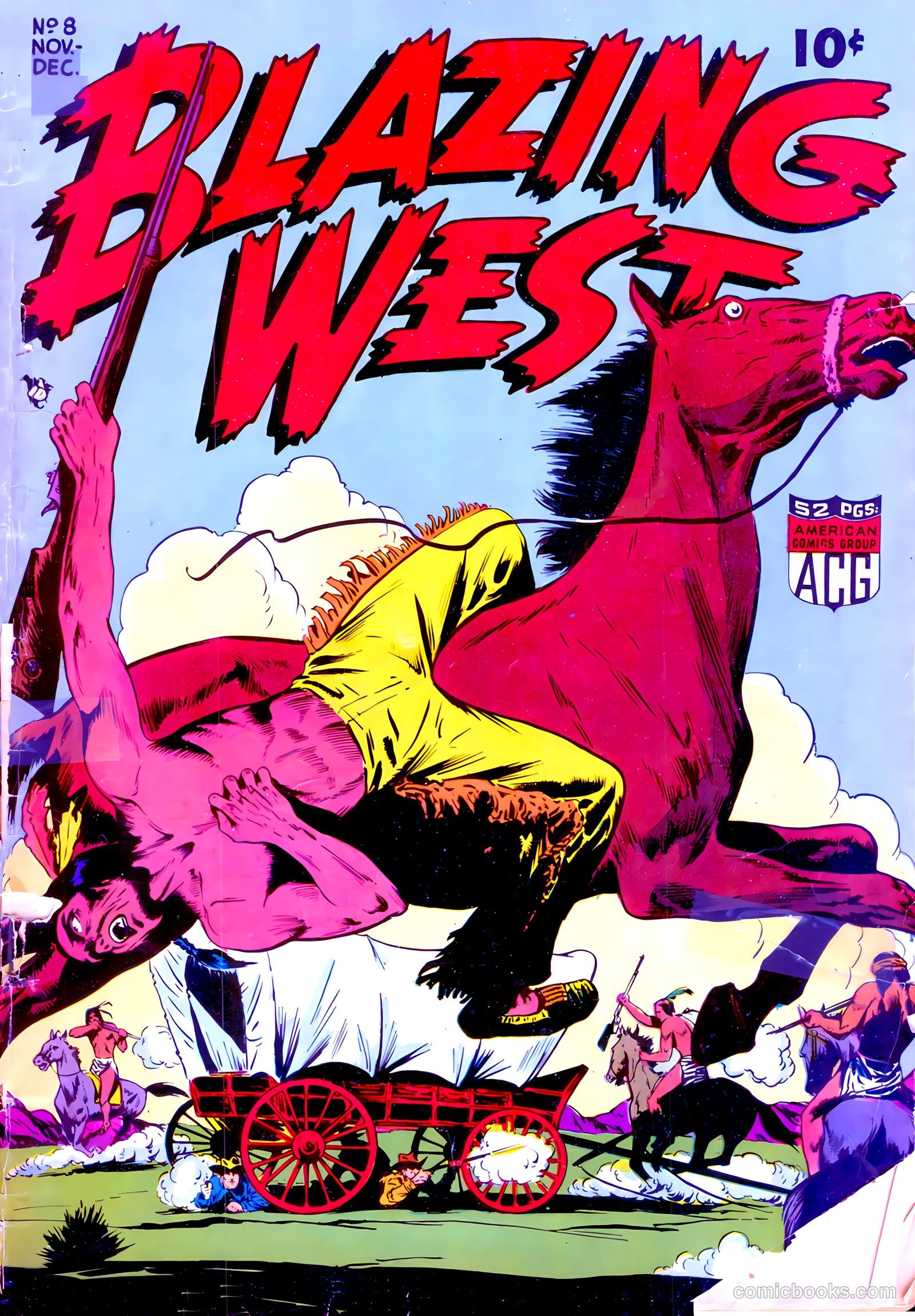 Blazing West #8 — page 1 of 52