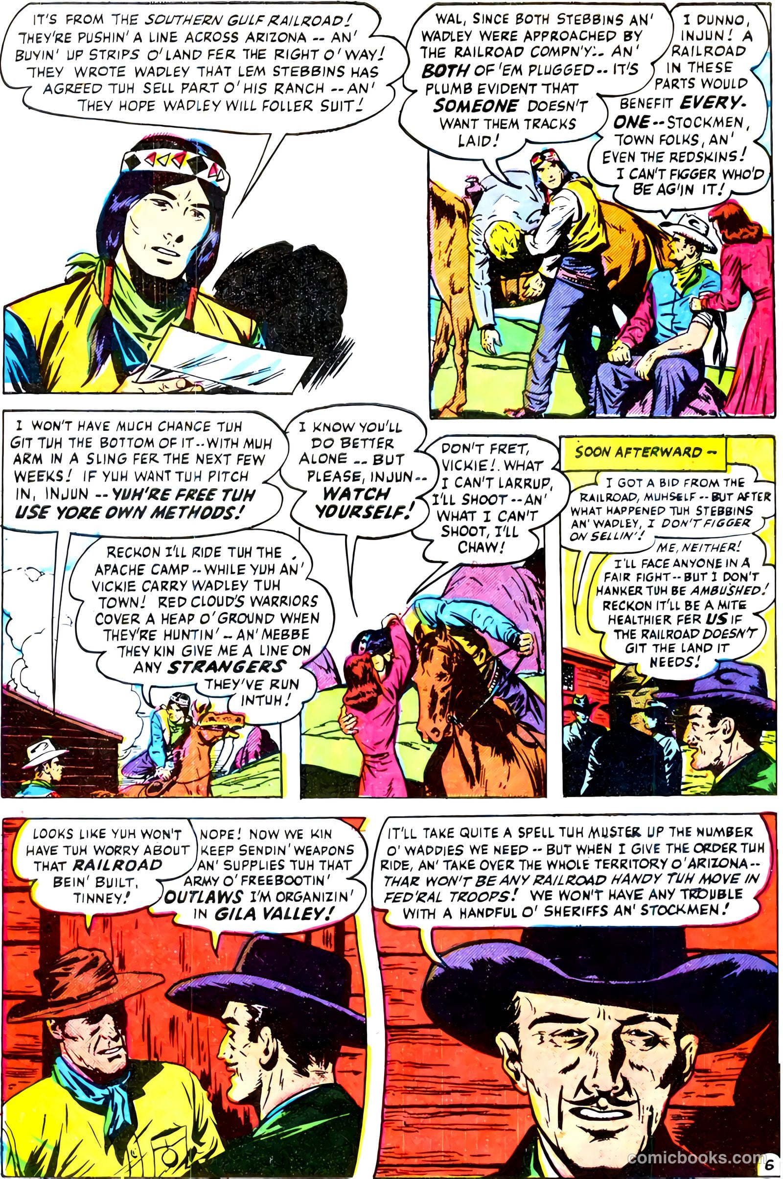 Blazing West #8 — page 8 of 52