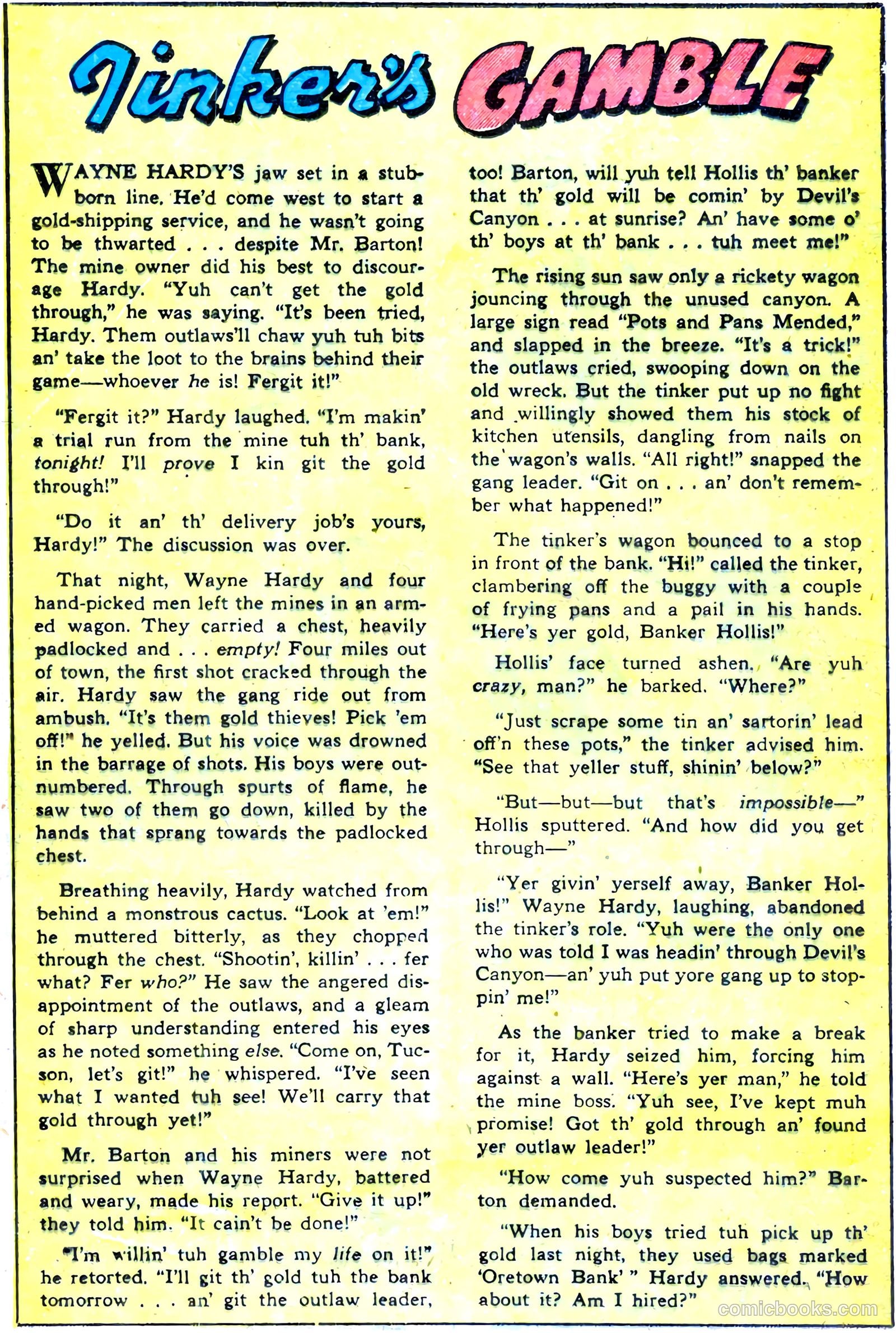 Blazing West #8 — page 16 of 52