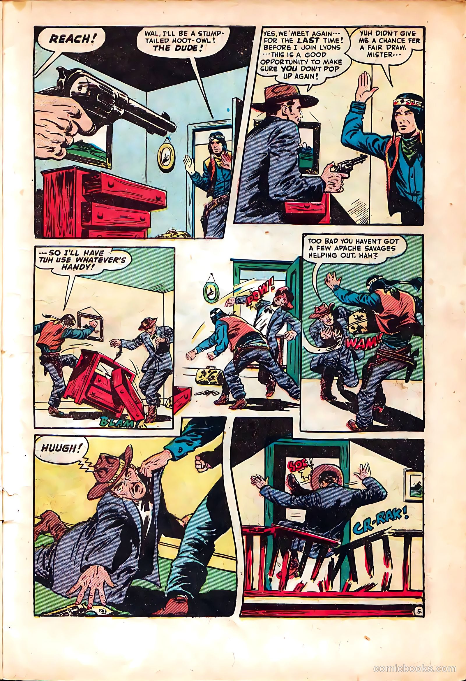 Blazing West #9 — page 7 of 52