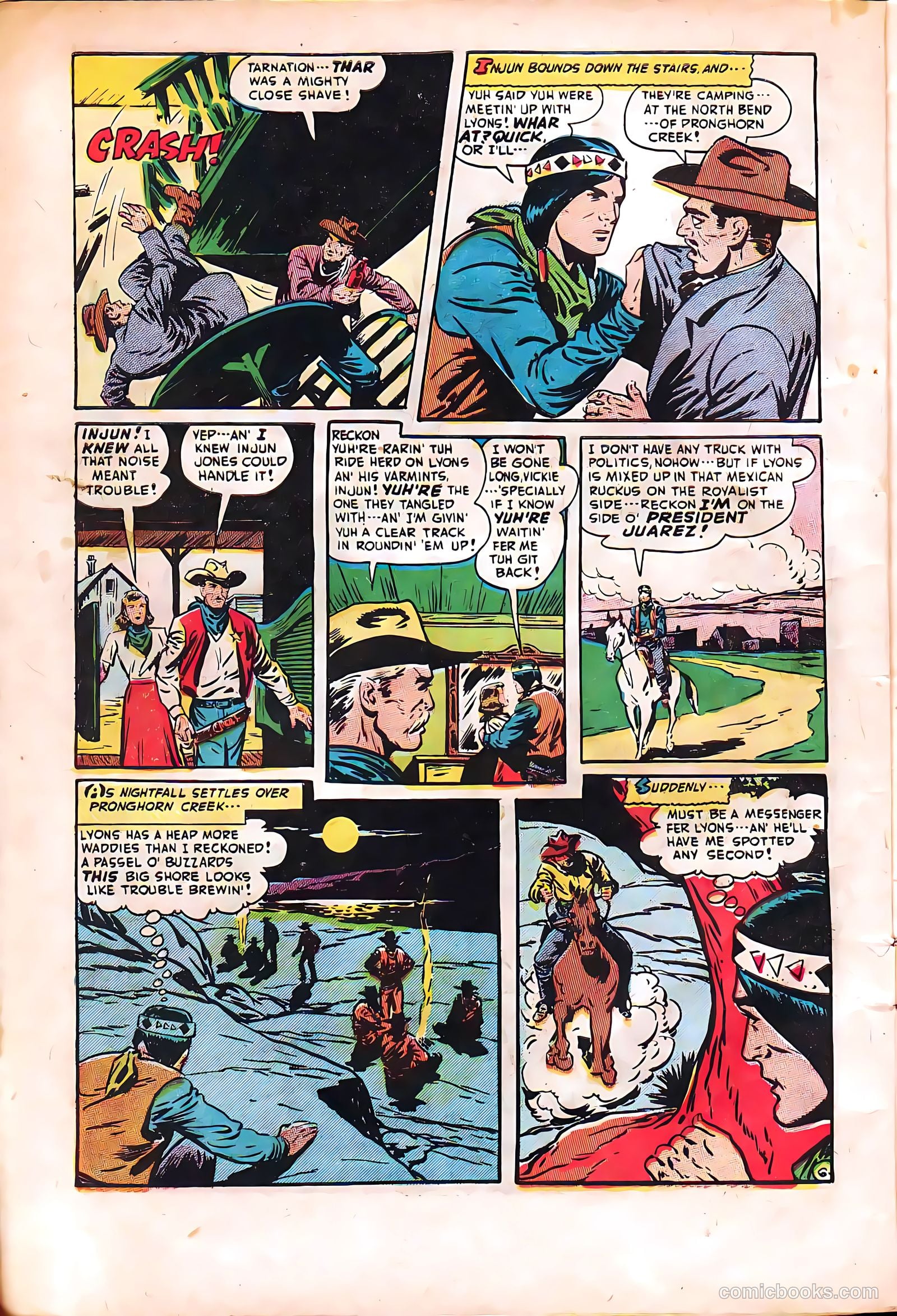 Blazing West #9 — page 8 of 52