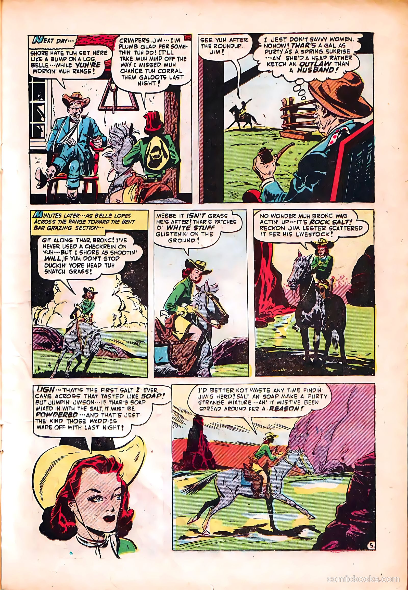 Blazing West #9 — page 23 of 52