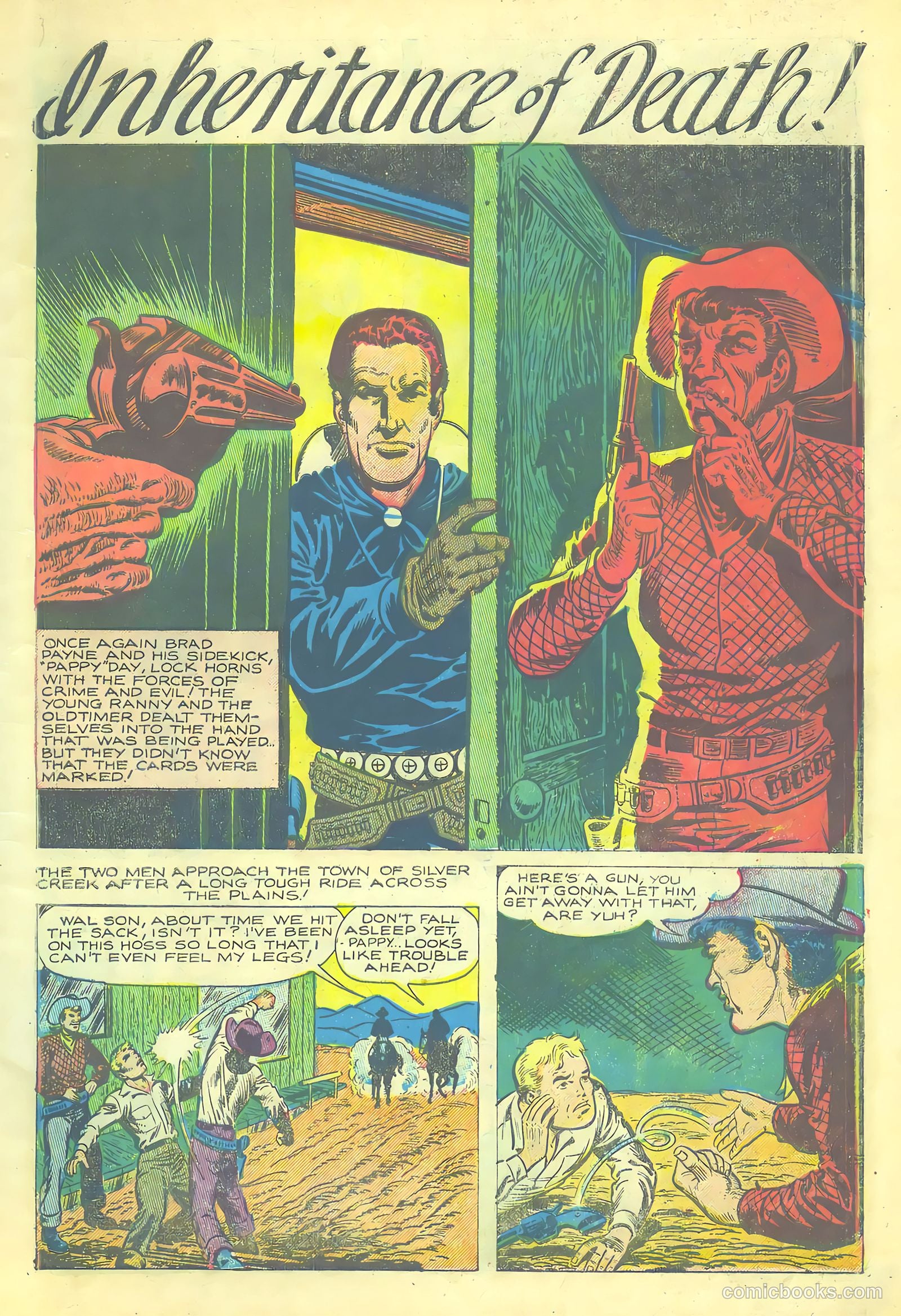 Blazing Western #1 — page 3 of 36