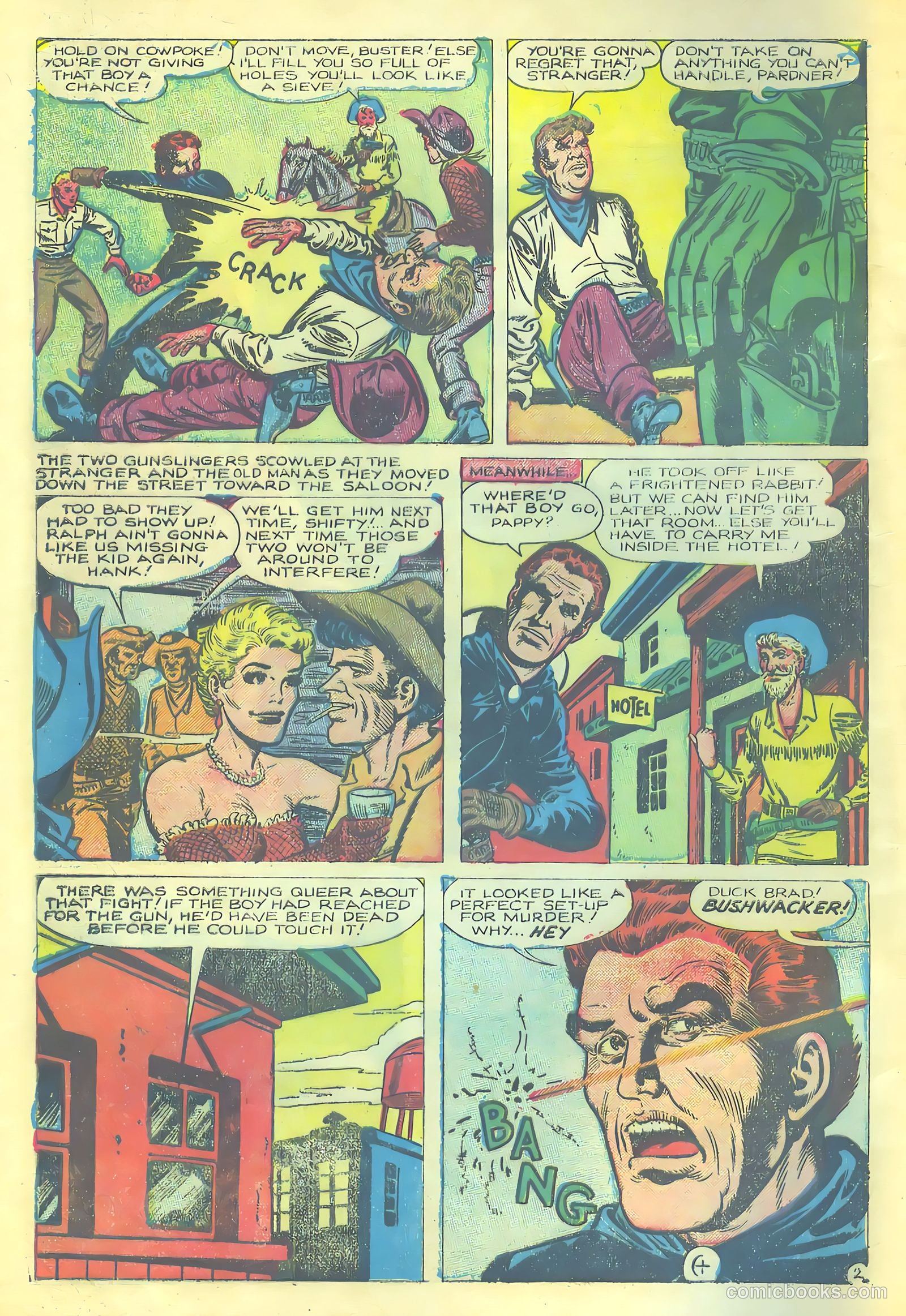 Blazing Western #1 — page 4 of 36