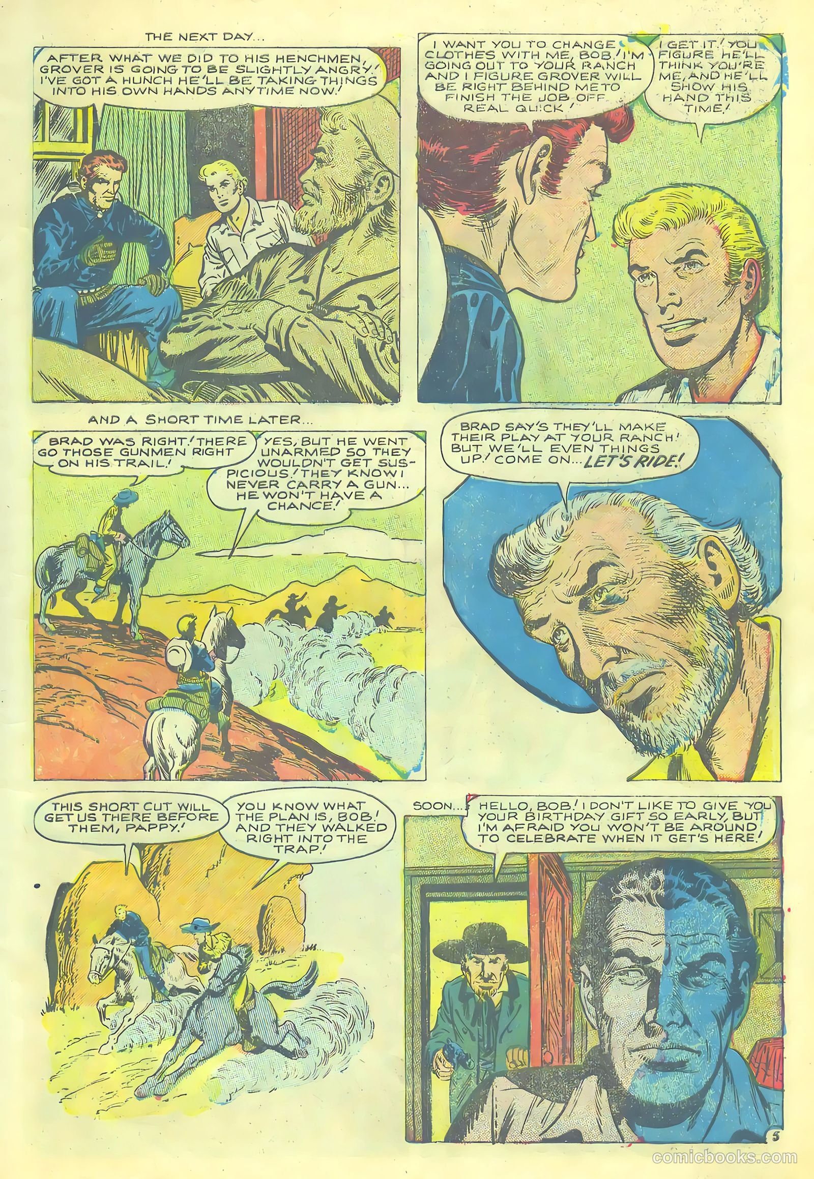 Blazing Western #1 — page 7 of 36