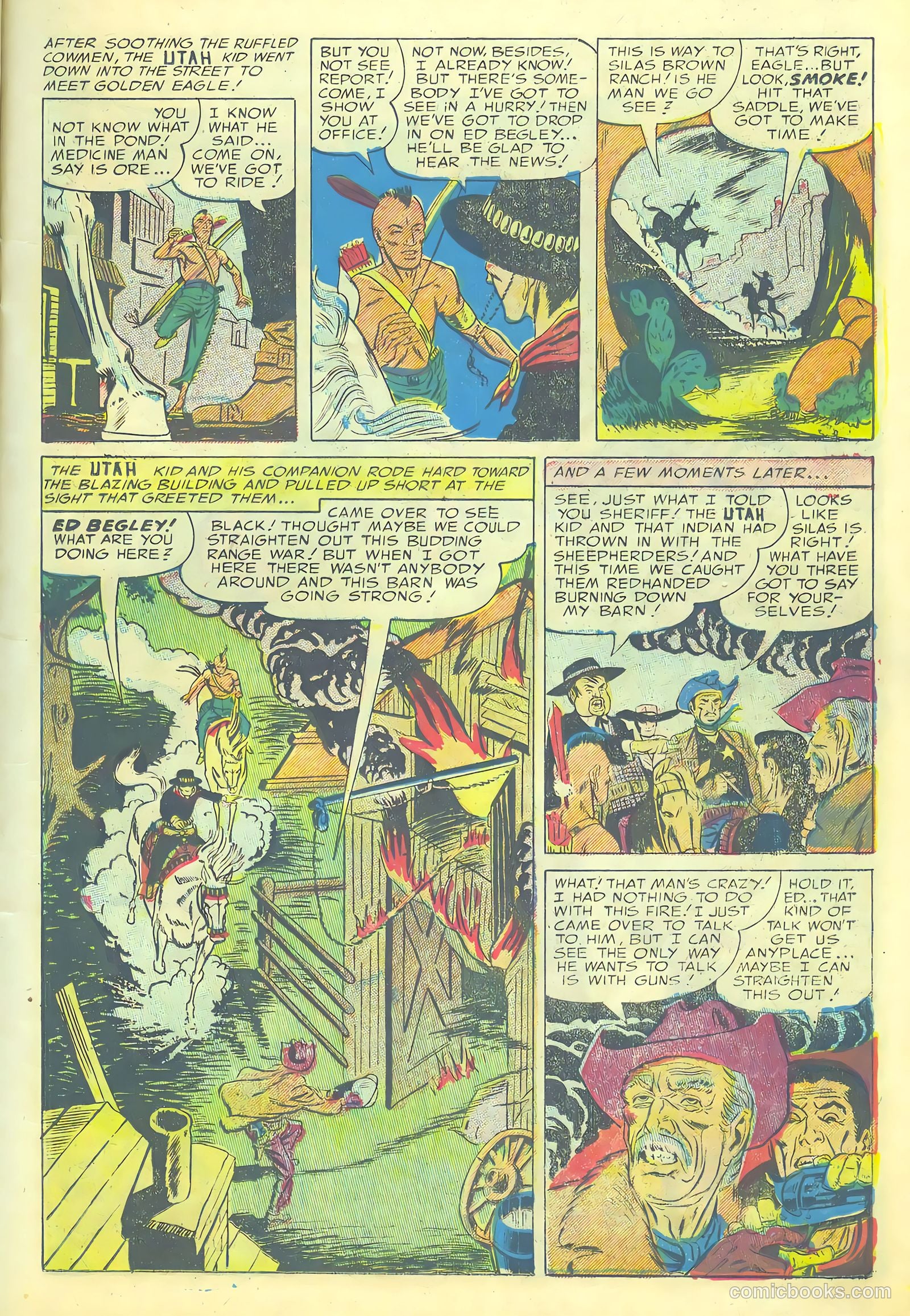 Blazing Western #1 — page 15 of 36