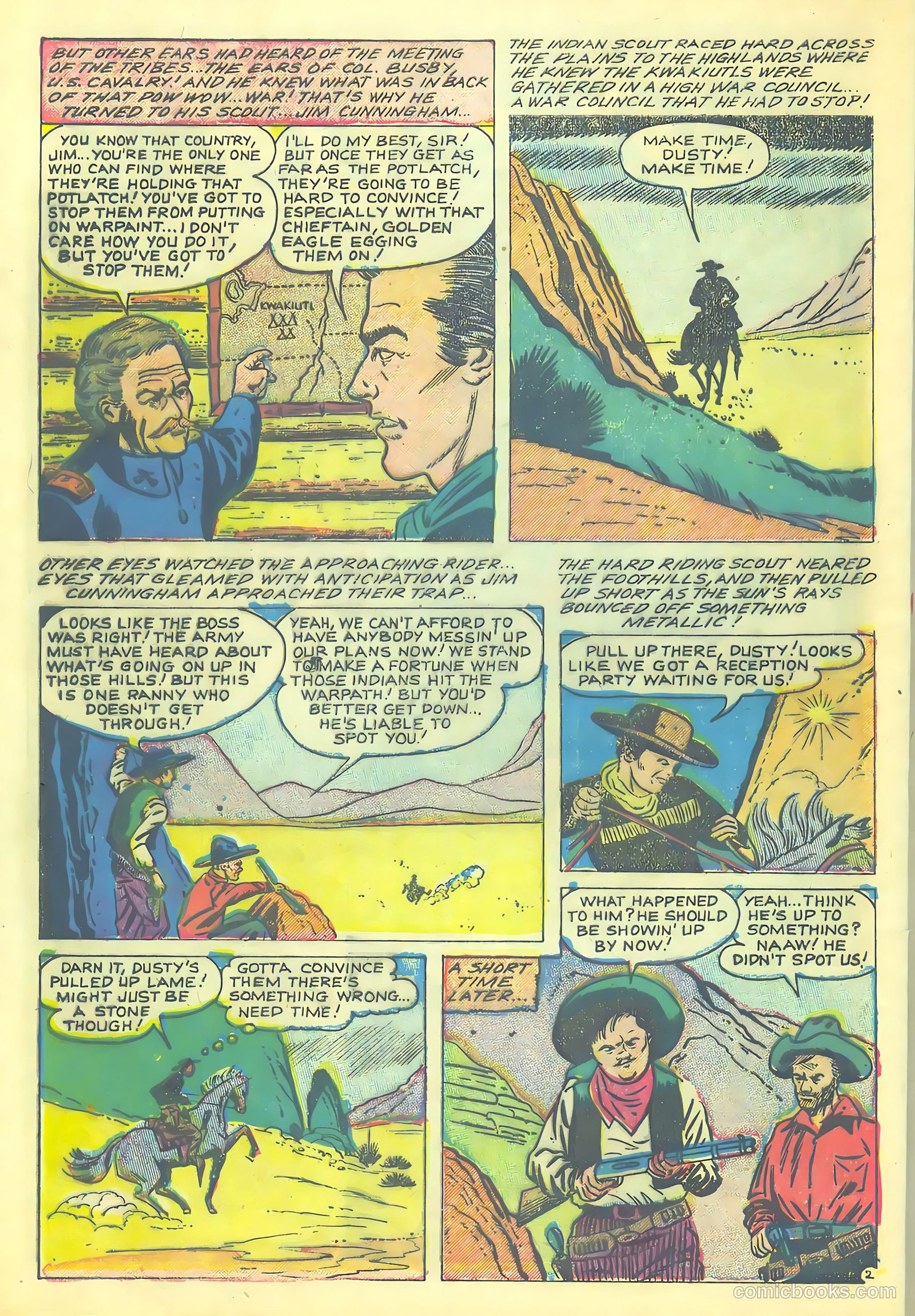 Blazing Western #1 — page 28 of 36