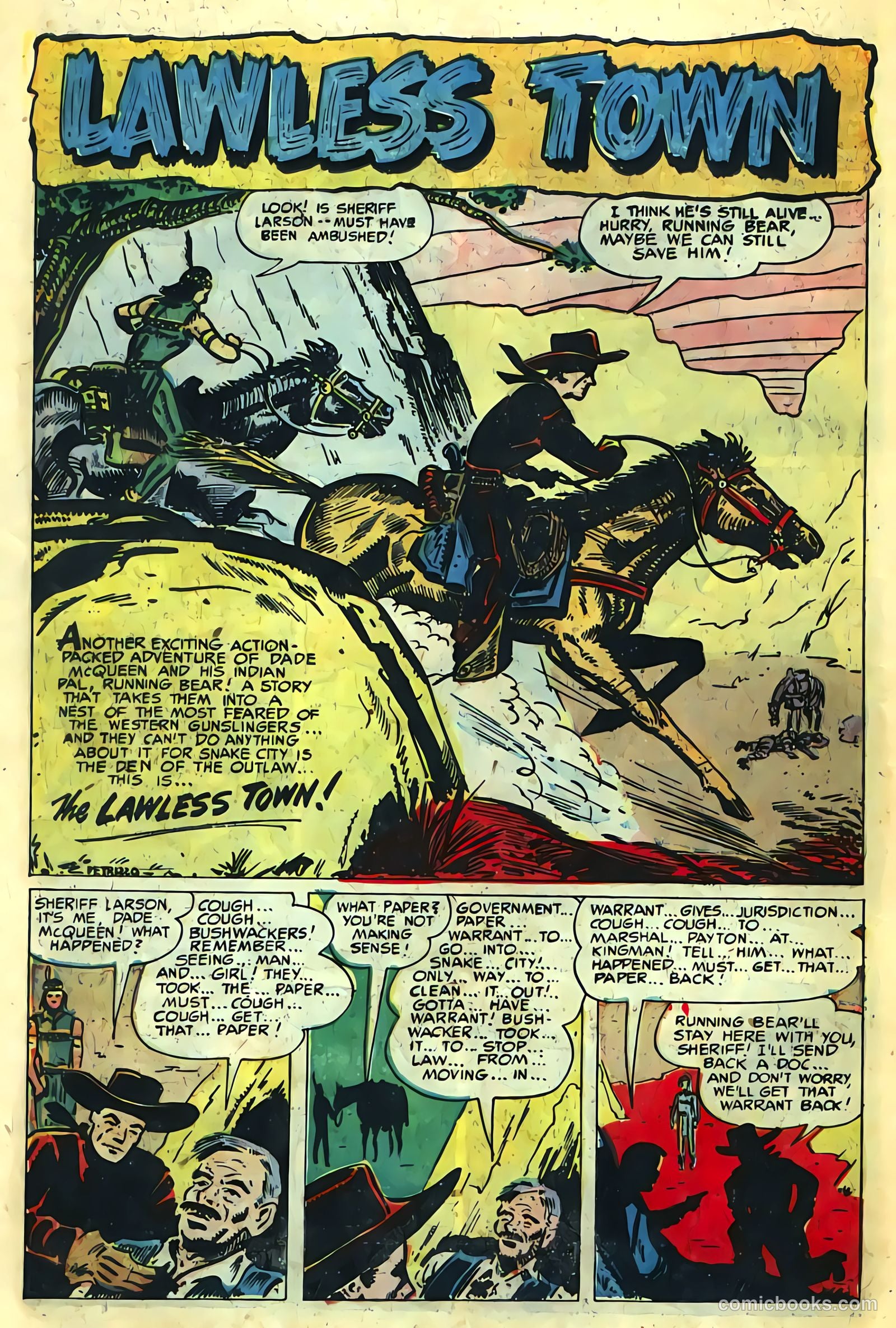 Blazing Western #2 — page 10 of 36