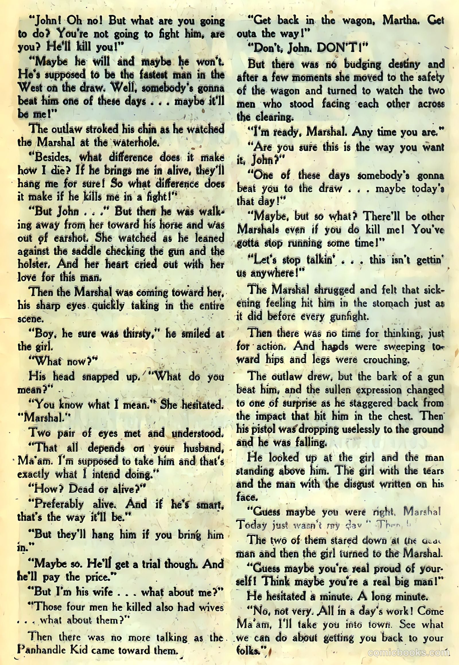 Blazing Western #2 — page 25 of 36
