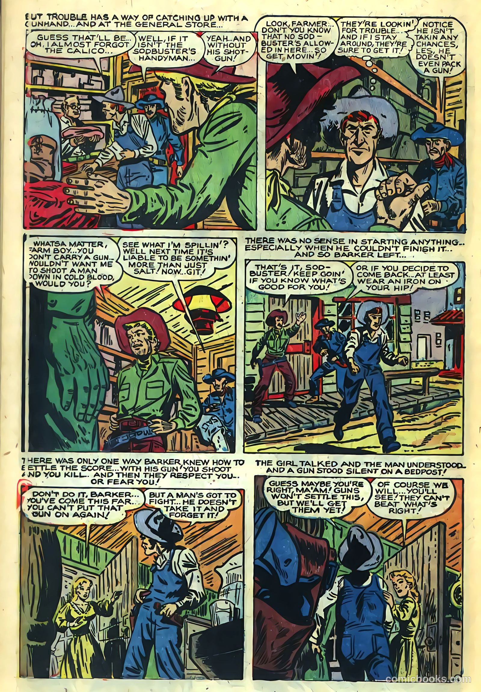 Blazing Western #2 — page 30 of 36
