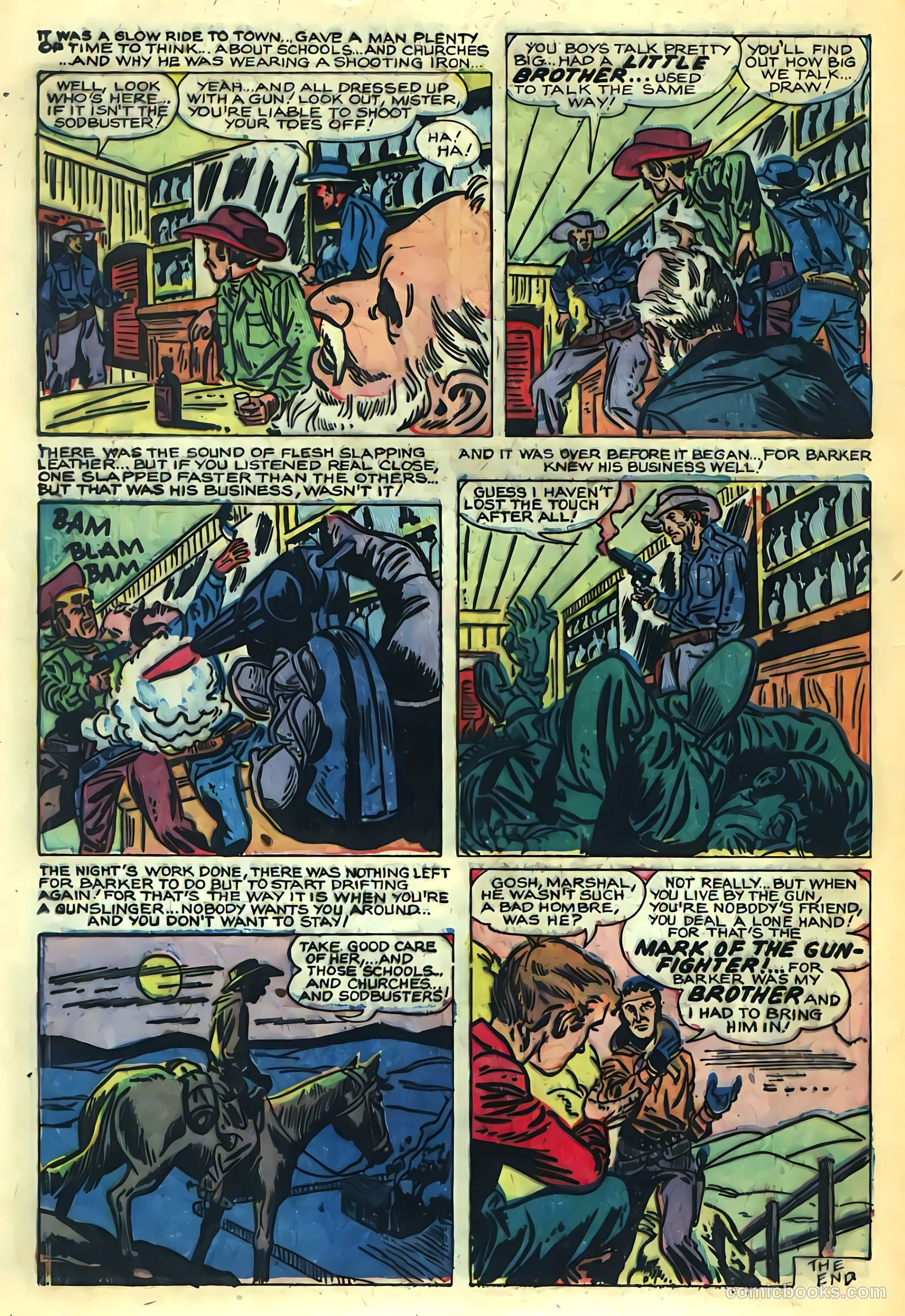 Blazing Western #2 — page 32 of 36