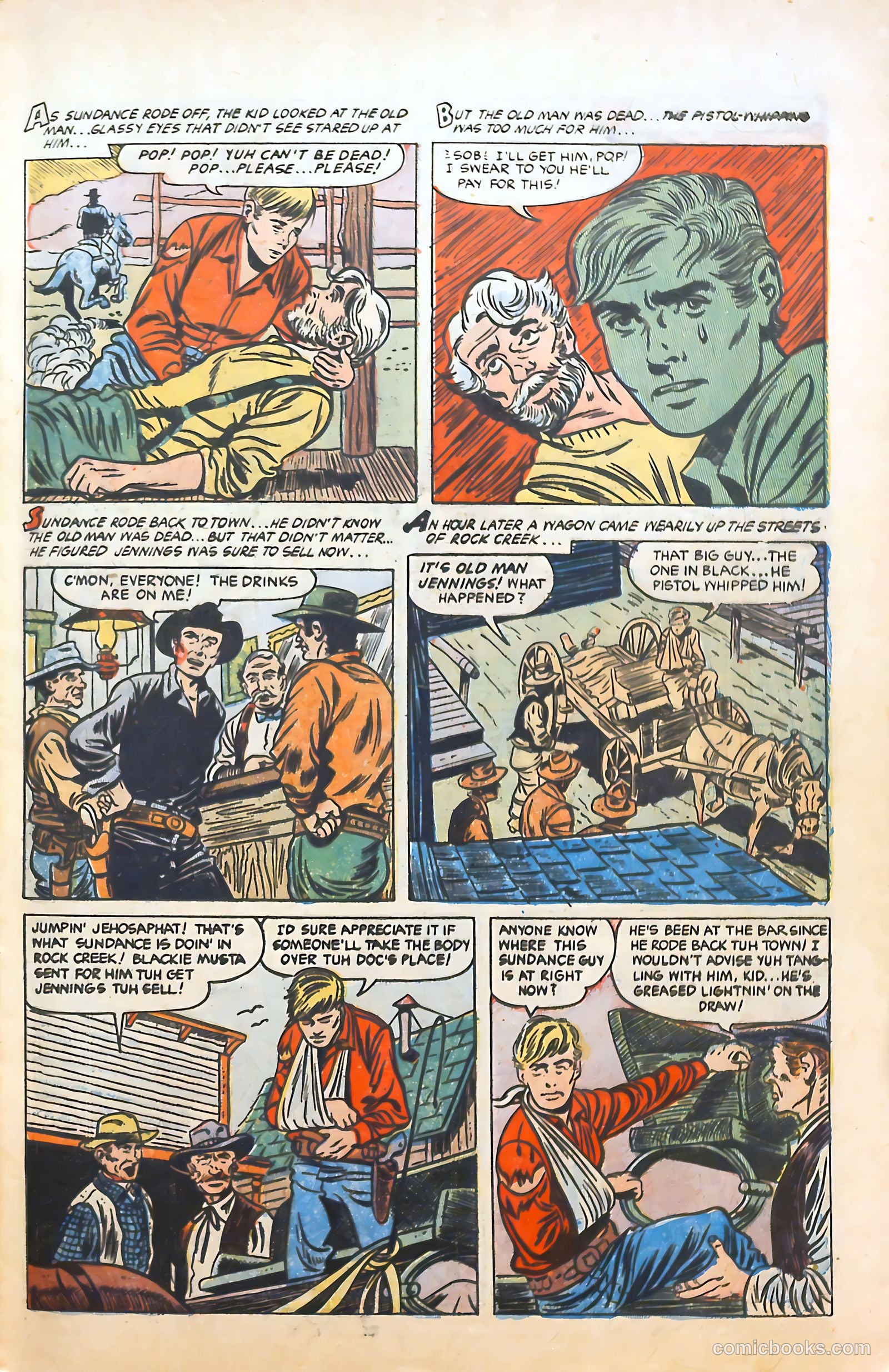 Blazing Western #4 — page 9 of 36