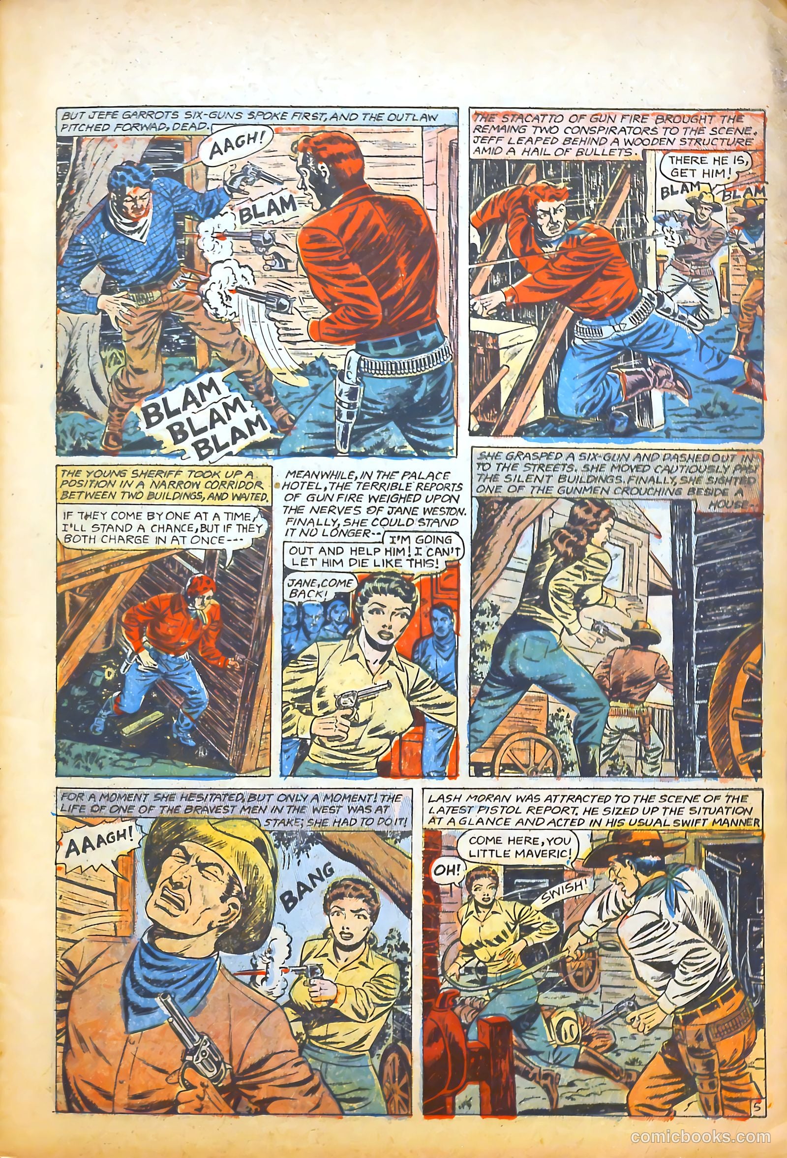 Blazing Western #5 — page 8 of 37