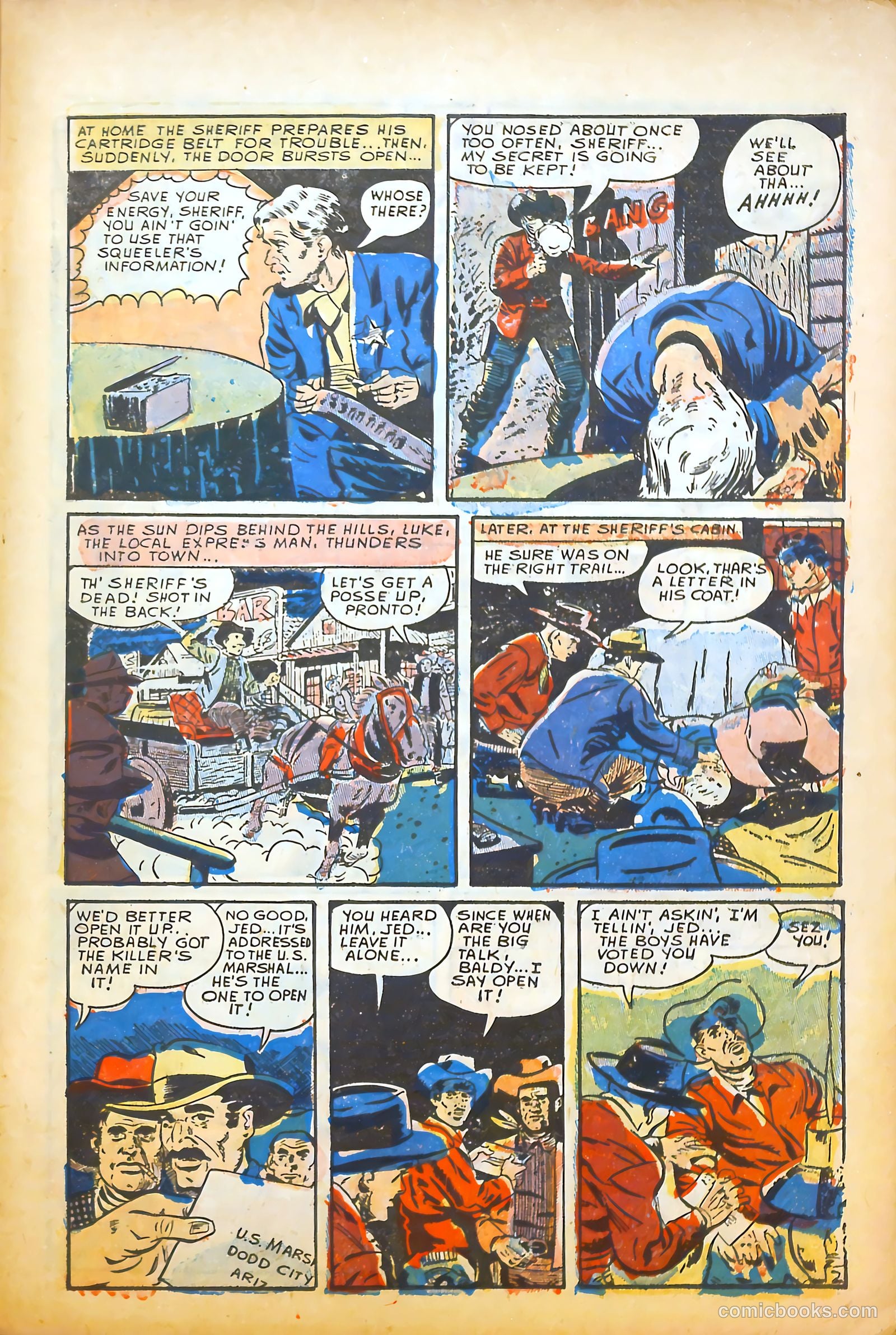 Blazing Western #5 — page 32 of 37