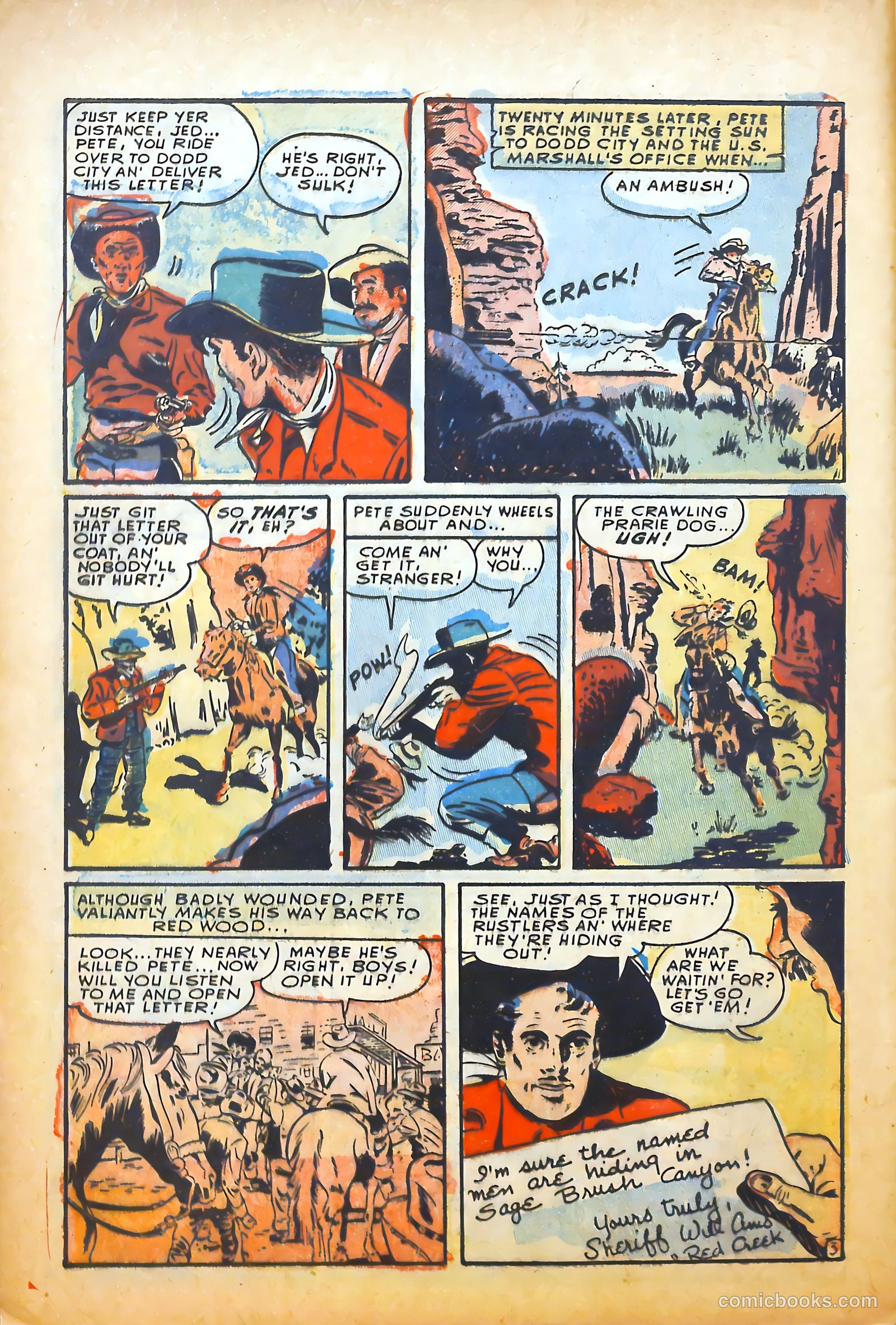 Blazing Western #5 — page 33 of 37