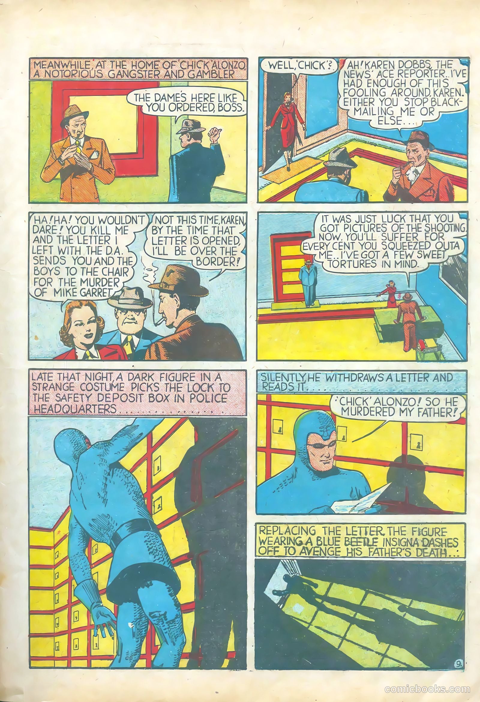 Blue Beetle #1 — page 11 of 68
