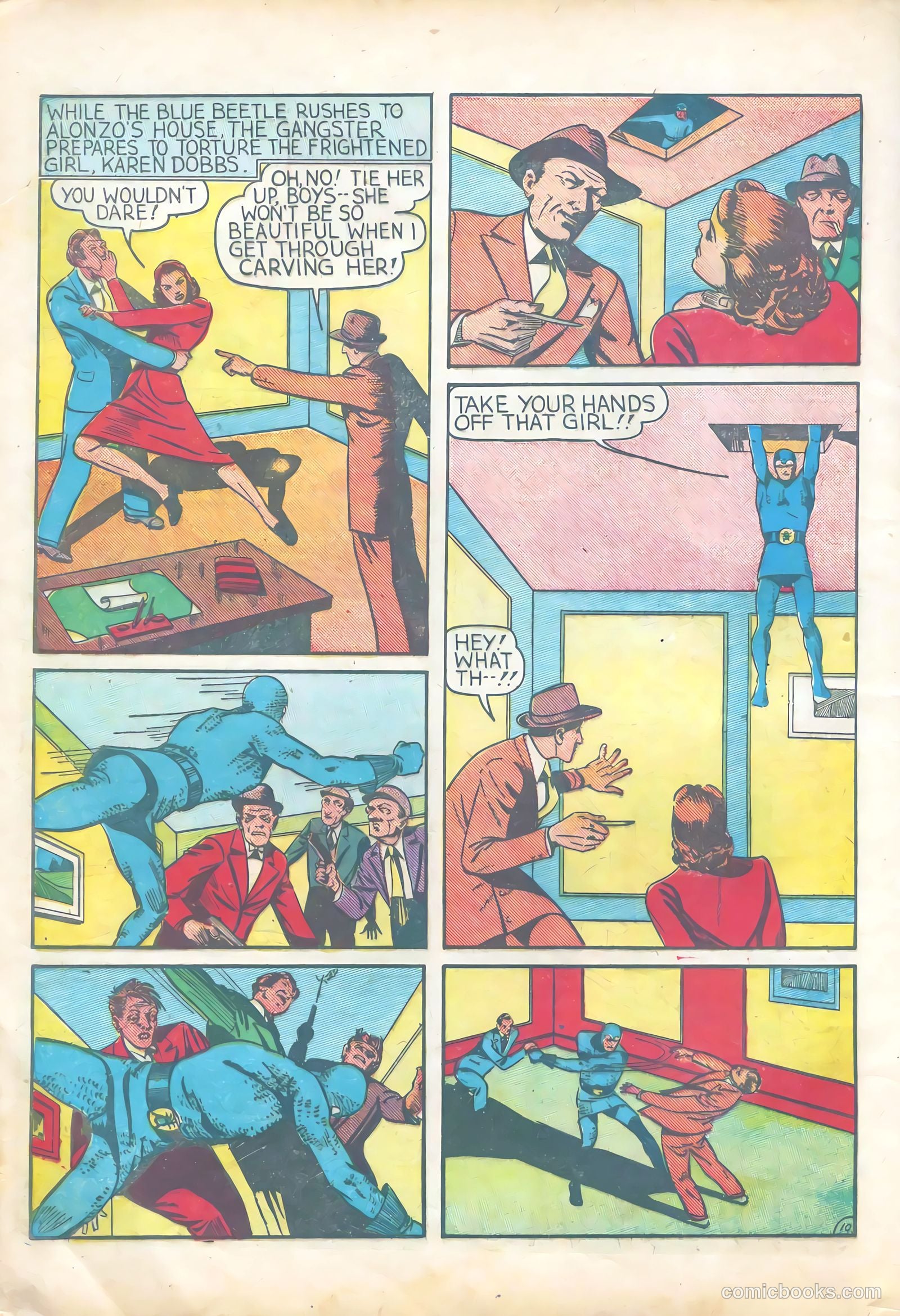 Blue Beetle #1 — page 12 of 68