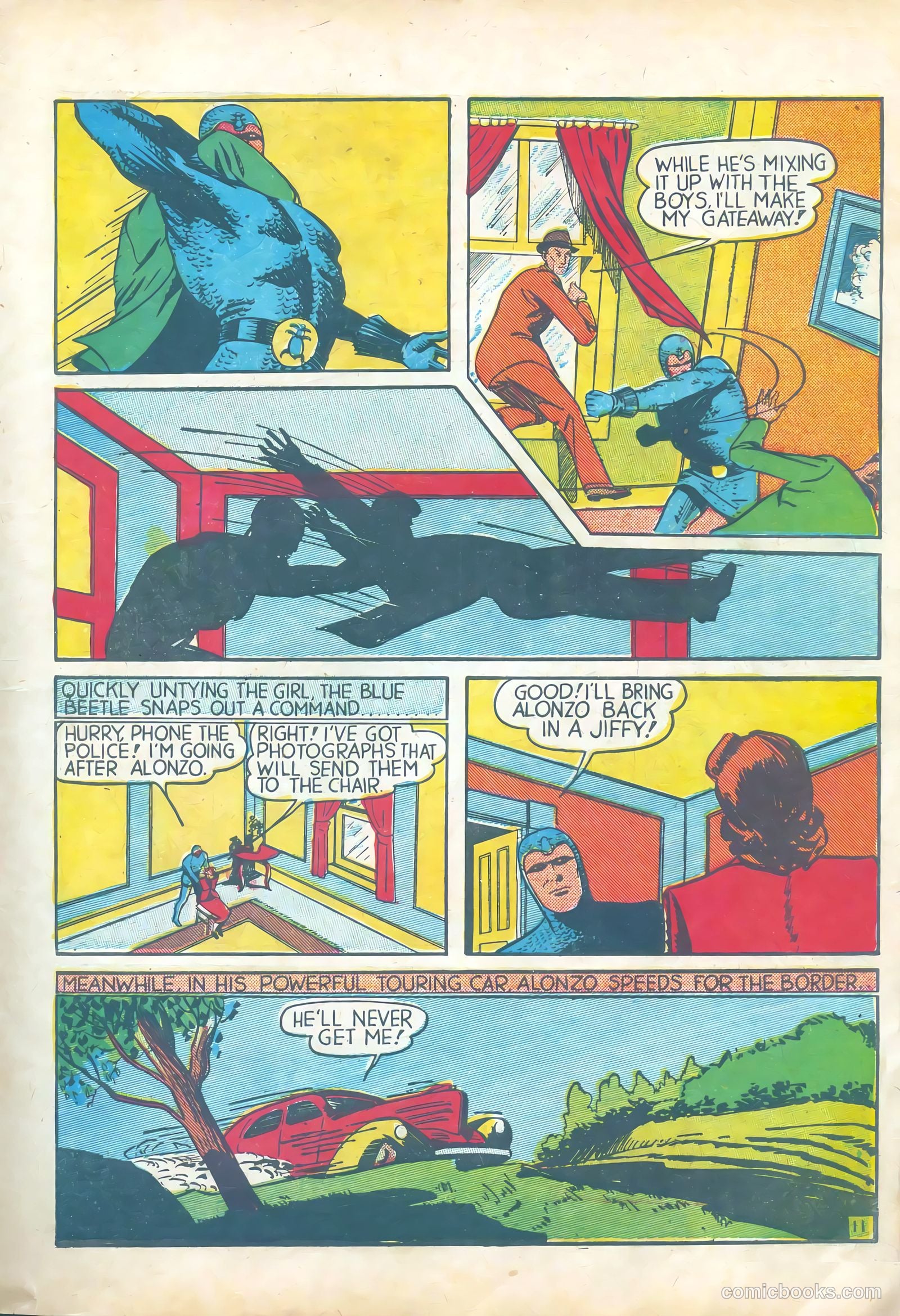Blue Beetle #1 — page 13 of 68