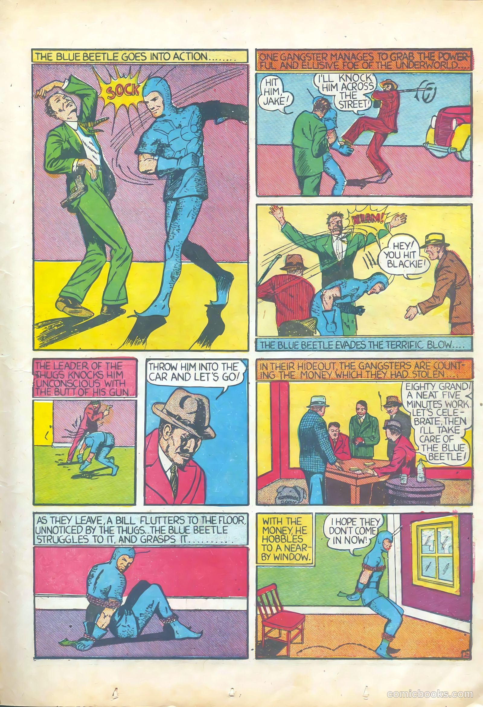 Blue Beetle #1 — page 21 of 68