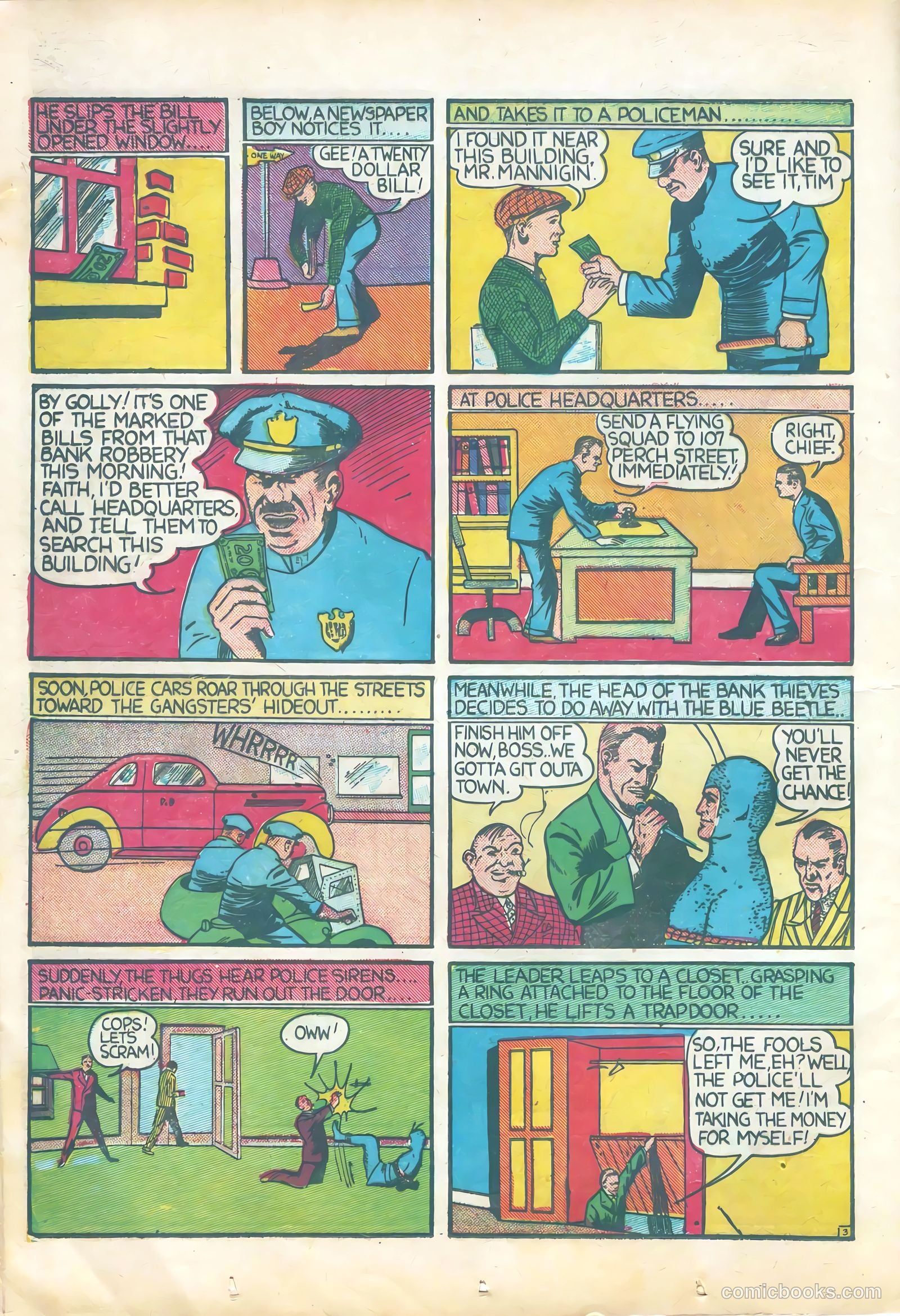Blue Beetle #1 — page 22 of 68