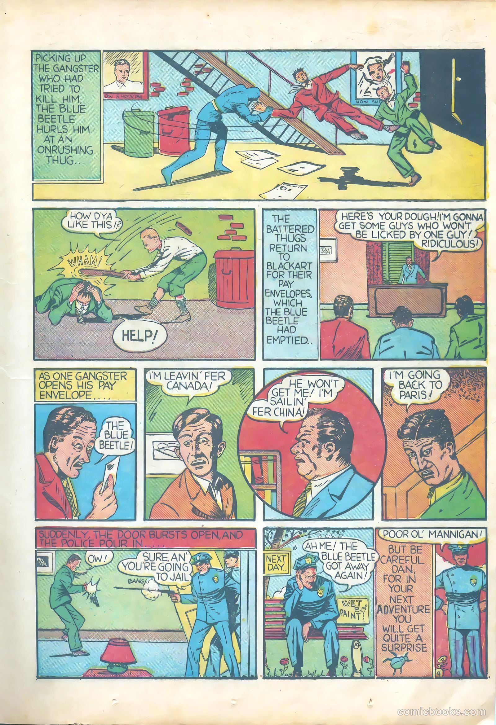 Blue Beetle #1 — page 31 of 68