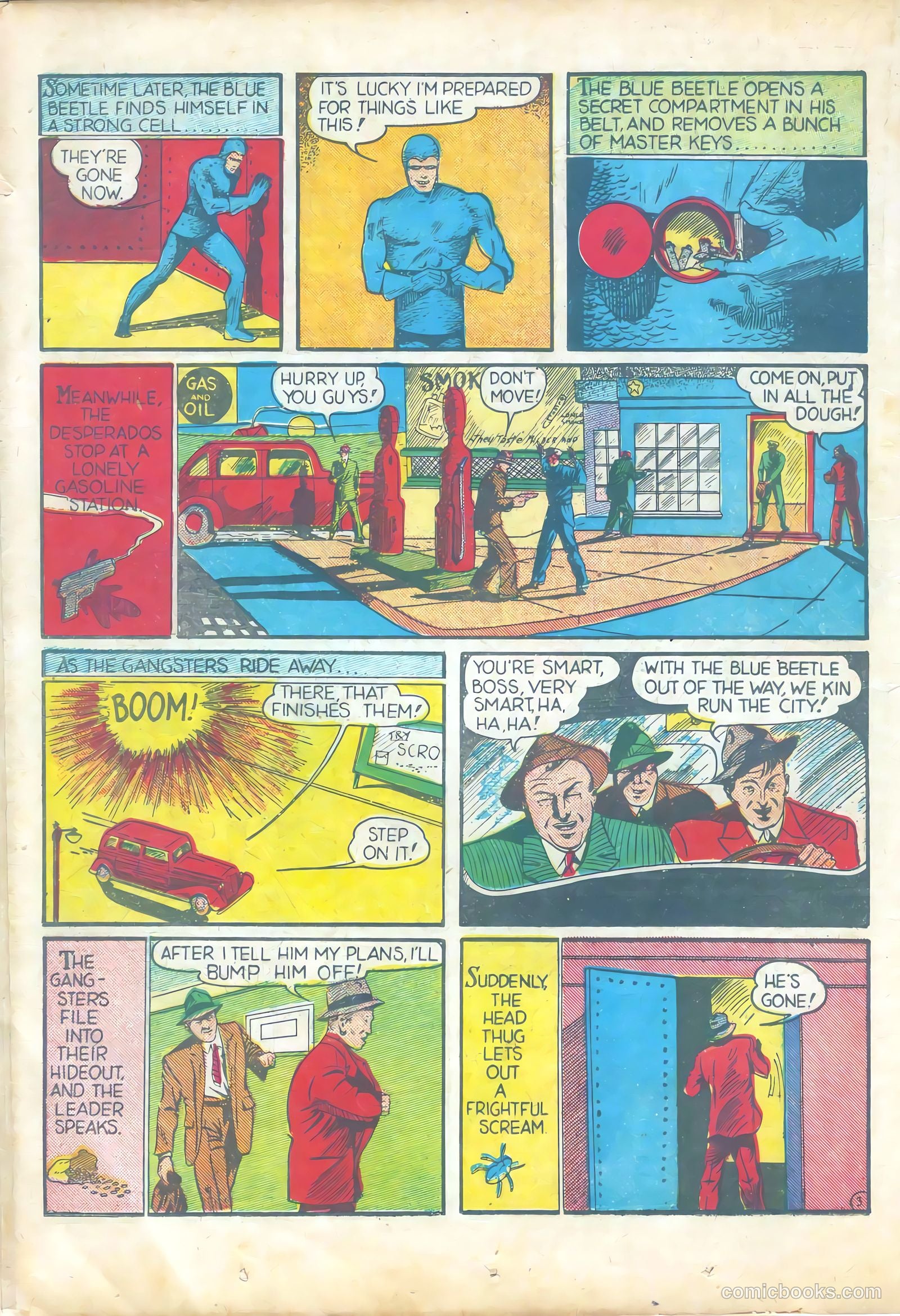 Blue Beetle #1 — page 34 of 68