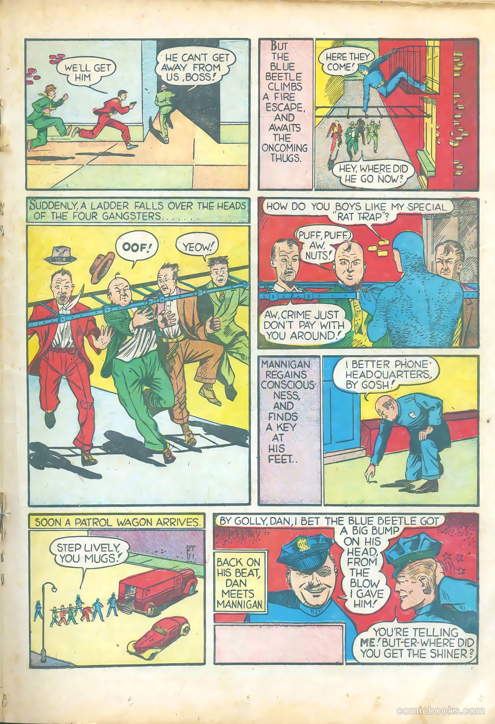 Blue Beetle #1 — page 35 of 68