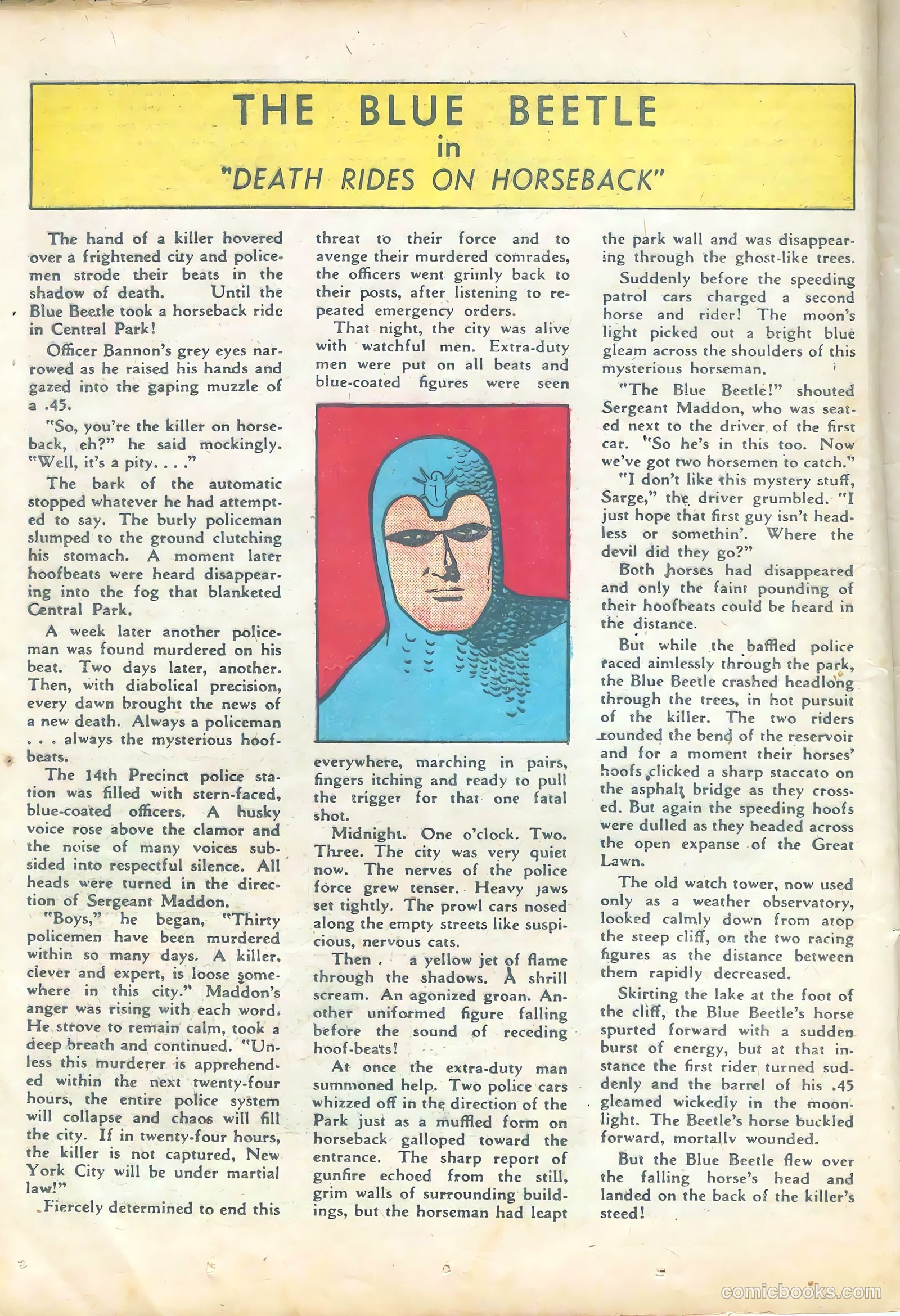 Blue Beetle #1 — page 36 of 68