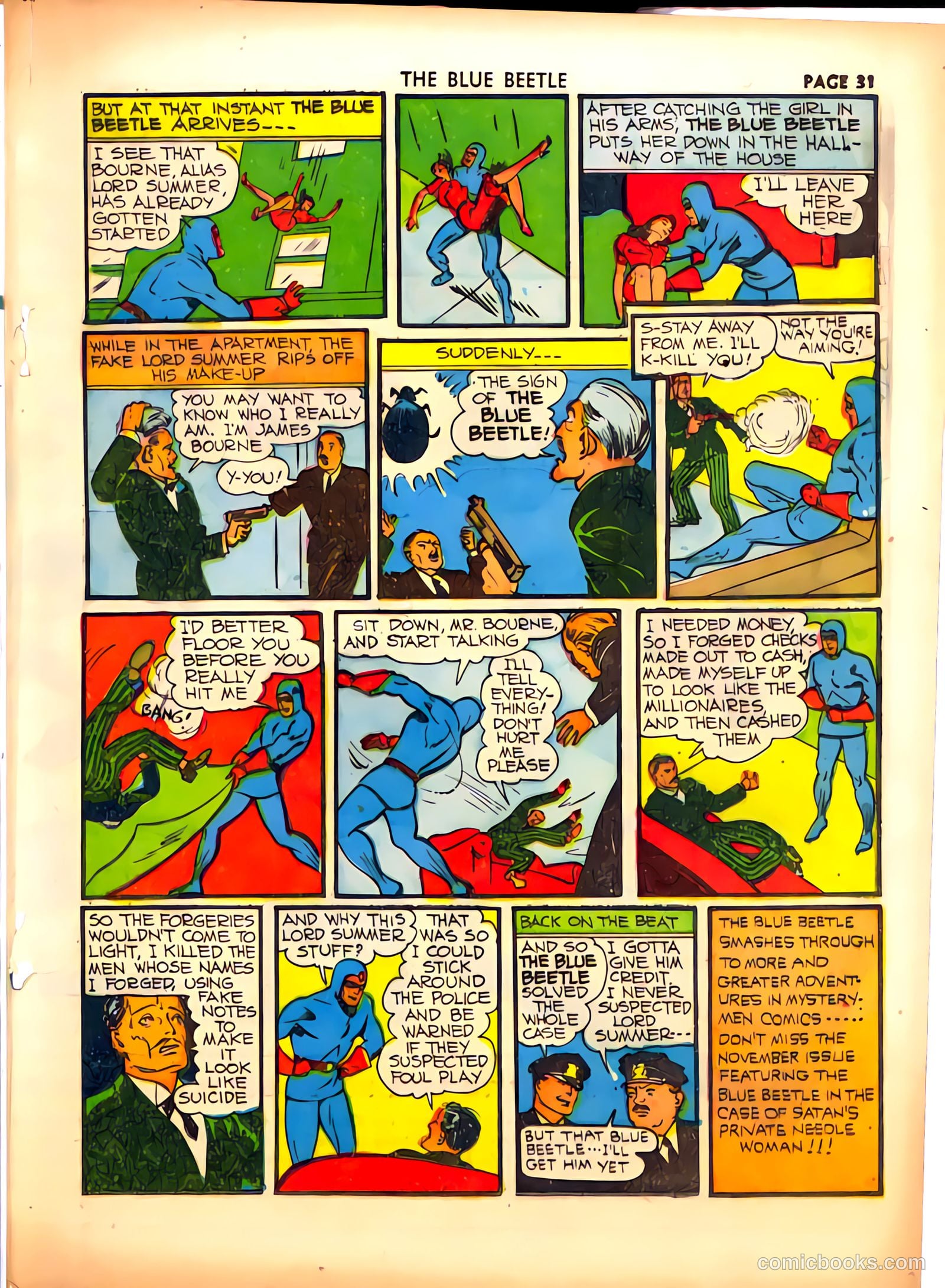 Blue Beetle #10 — page 33 of 67
