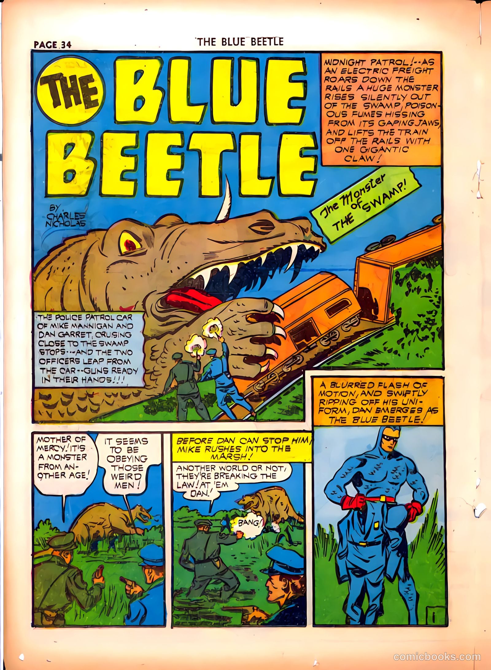 Blue Beetle #10 — page 35 of 67