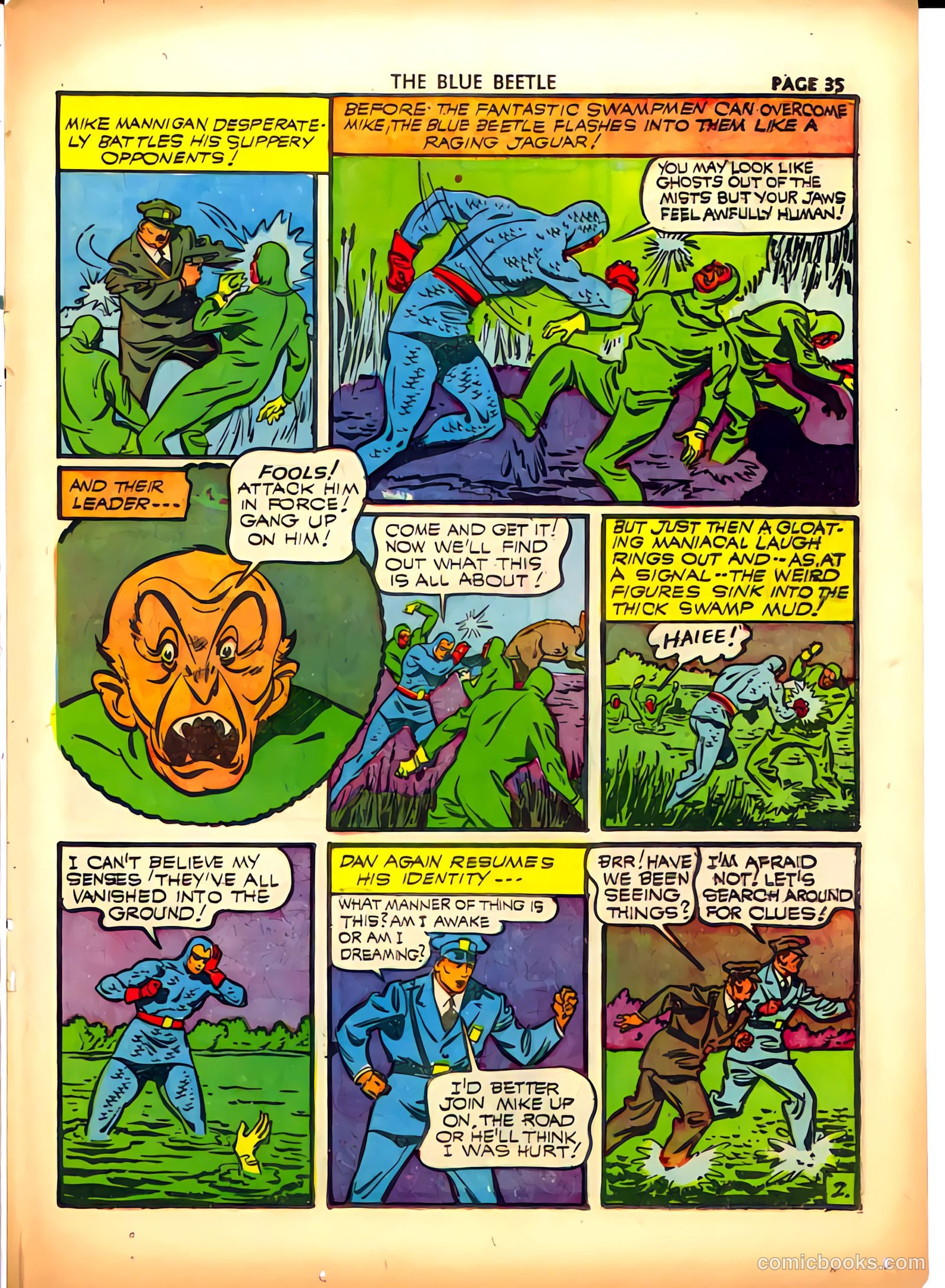 Blue Beetle #10 — page 36 of 67