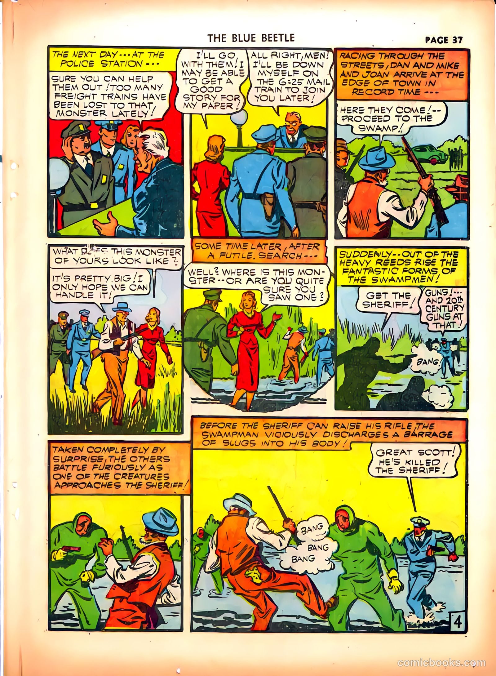 Blue Beetle #10 — page 38 of 67