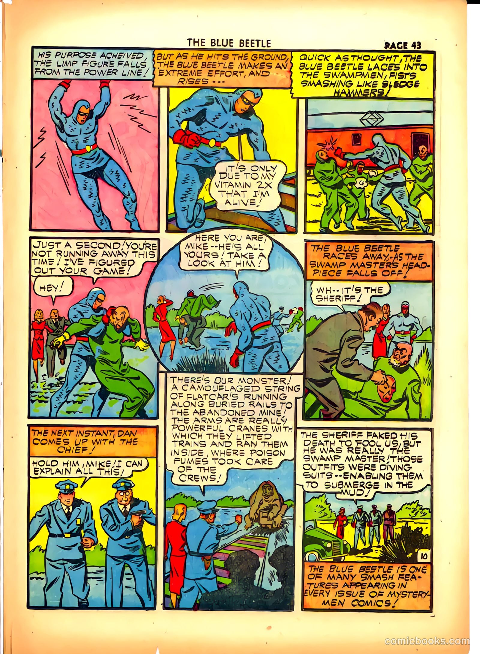 Blue Beetle #10 — page 44 of 67