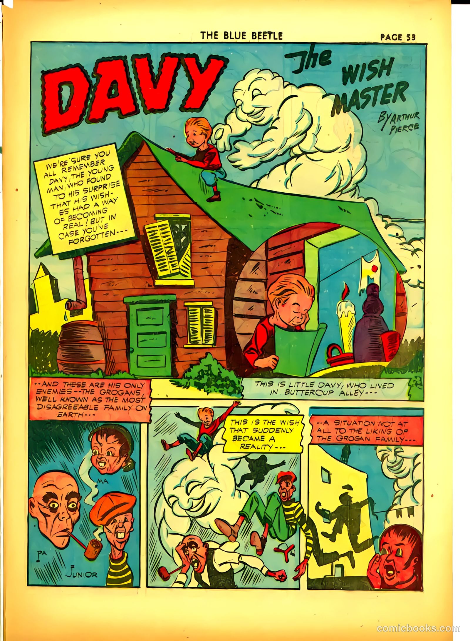 Blue Beetle #10 — page 54 of 67