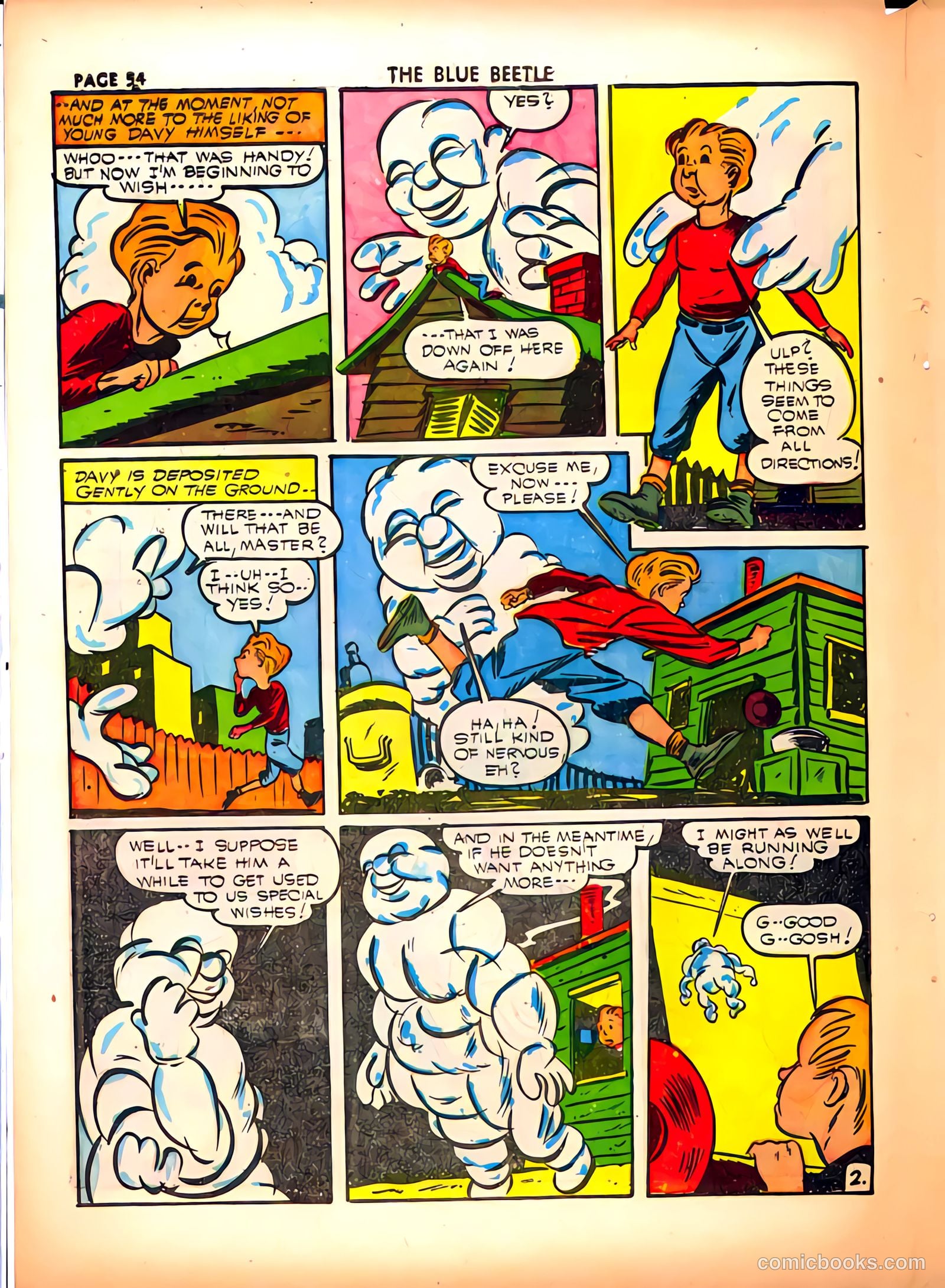 Blue Beetle #10 — page 55 of 67