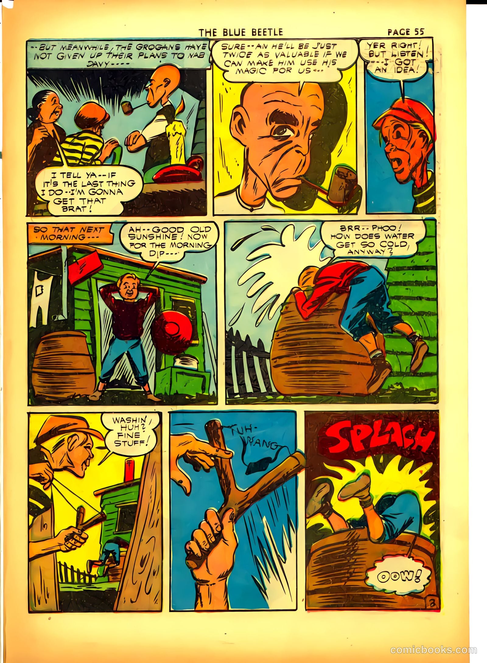 Blue Beetle #10 — page 56 of 67