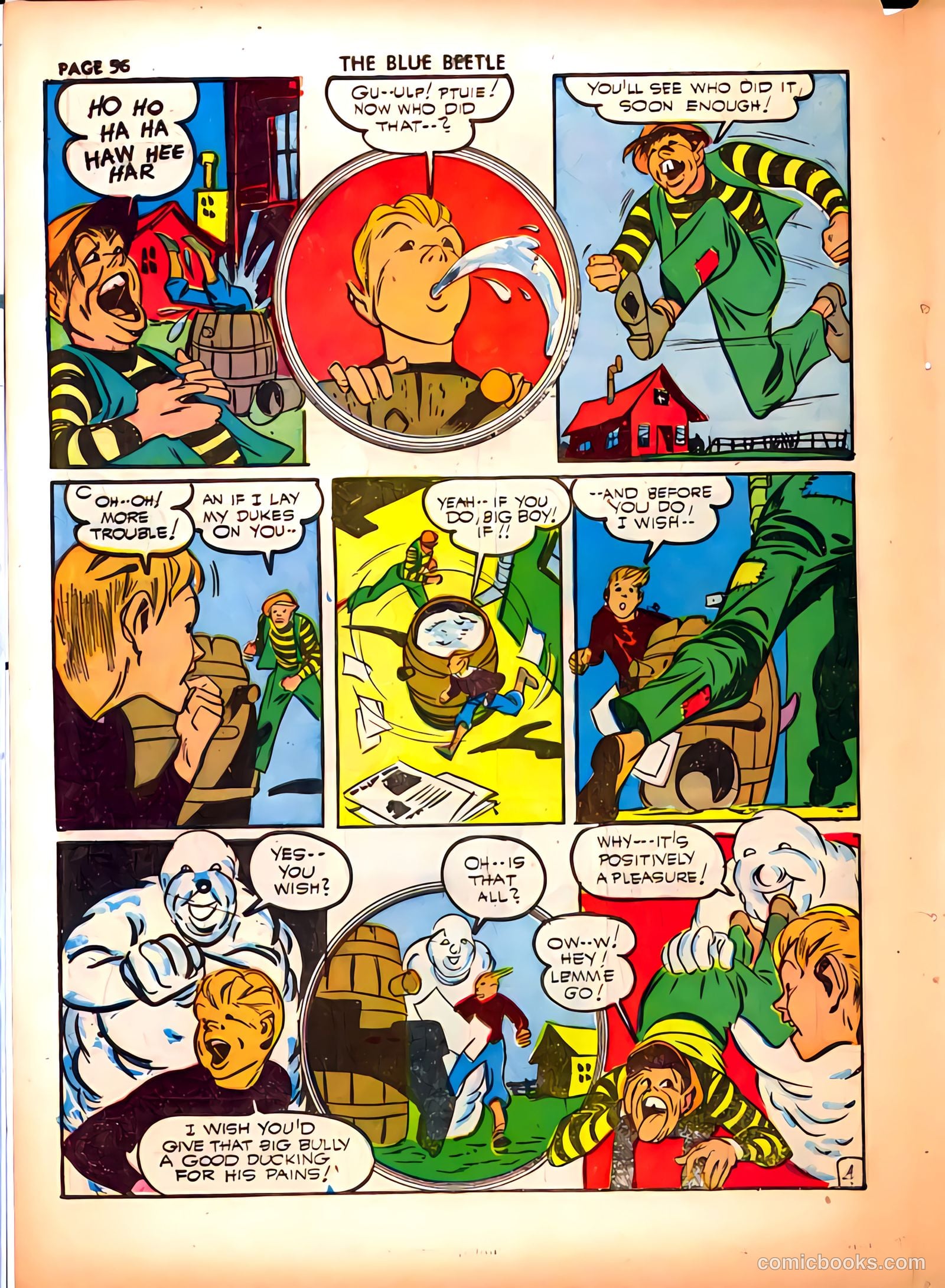 Blue Beetle #10 — page 57 of 67