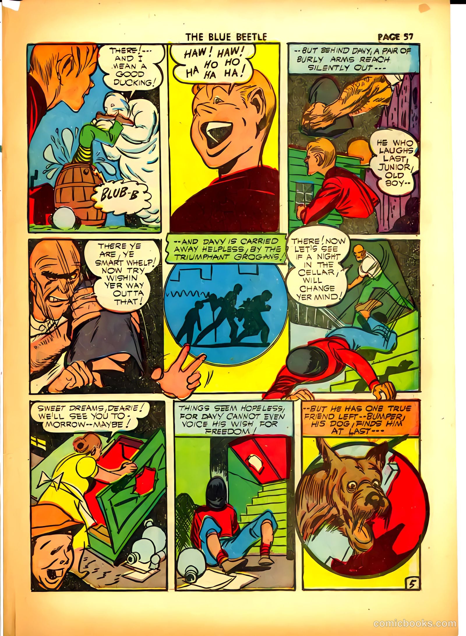 Blue Beetle #10 — page 58 of 67