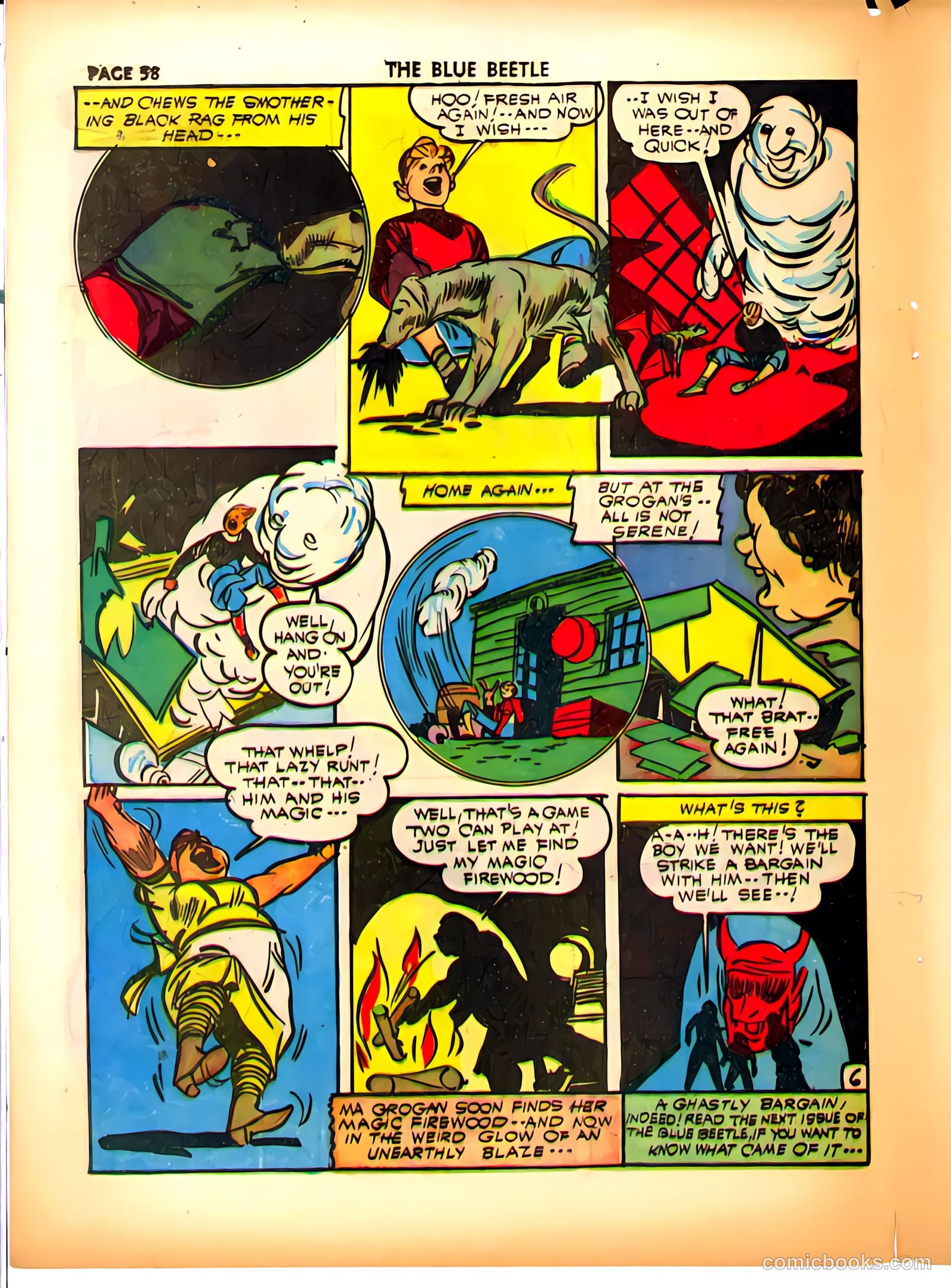Blue Beetle #10 — page 59 of 67