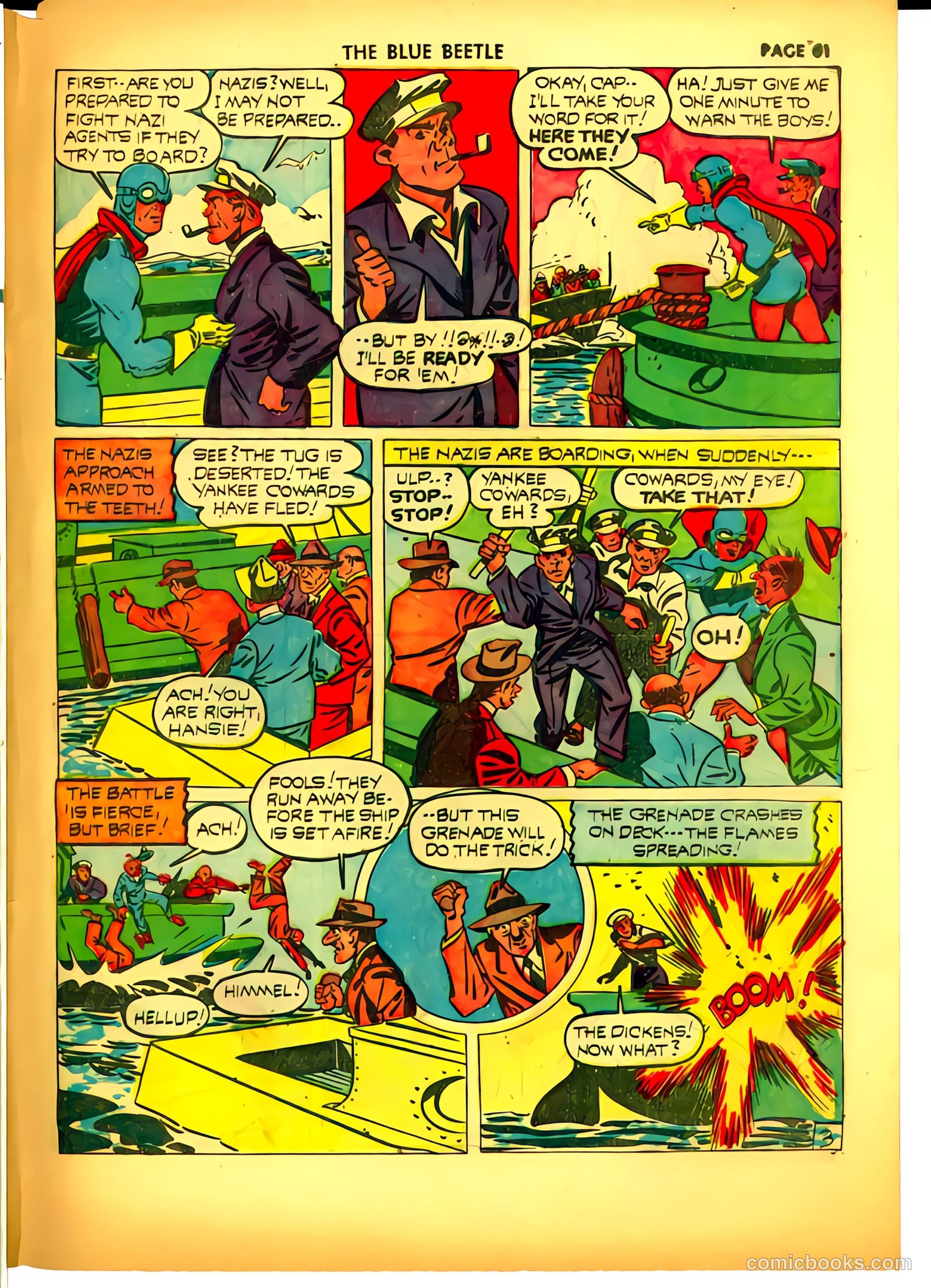 Blue Beetle #10 — page 62 of 67