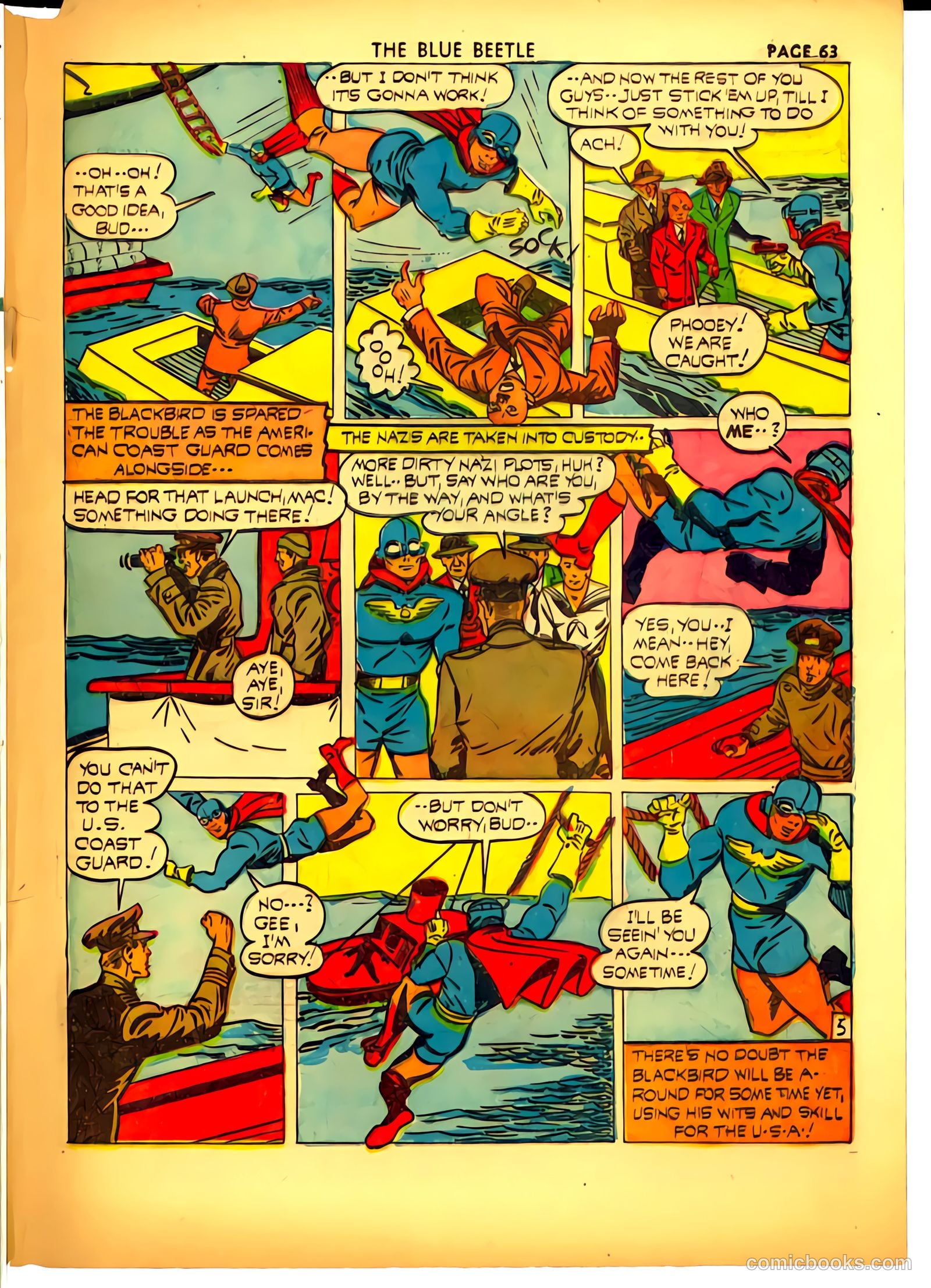 Blue Beetle #10 — page 64 of 67
