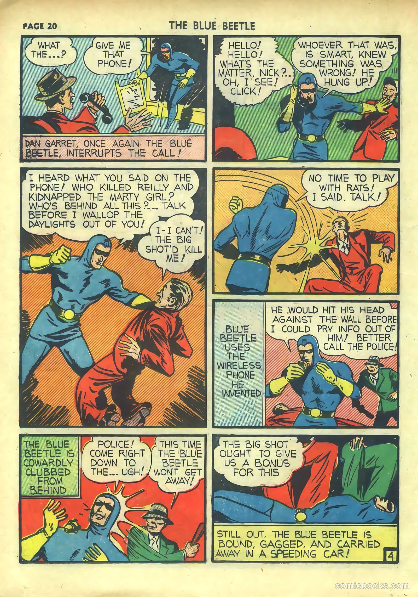 Blue Beetle #2 — page 22 of 68