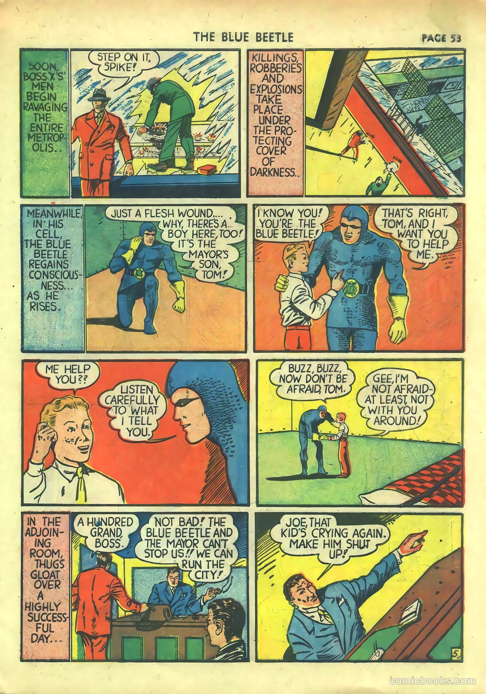 Blue Beetle #2 — page 55 of 68
